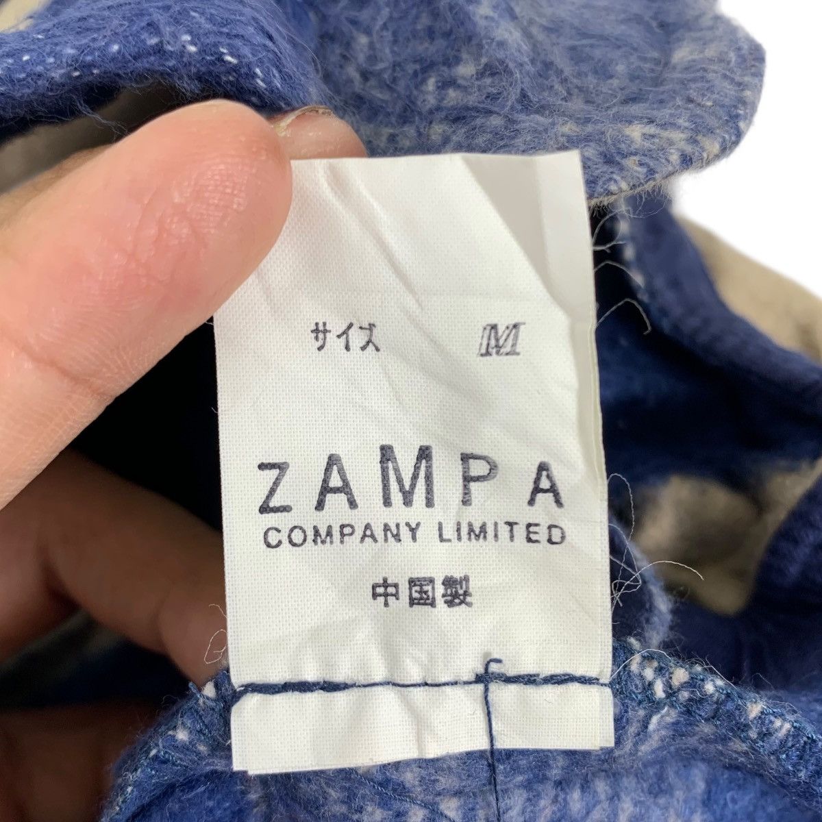Japanese Brand ZAMPA COMPANY LIMITED JapaneseBrand Stripes Wool Coat Jacket Size US M / EU 48-50 / 2 - 5 Thumbnail