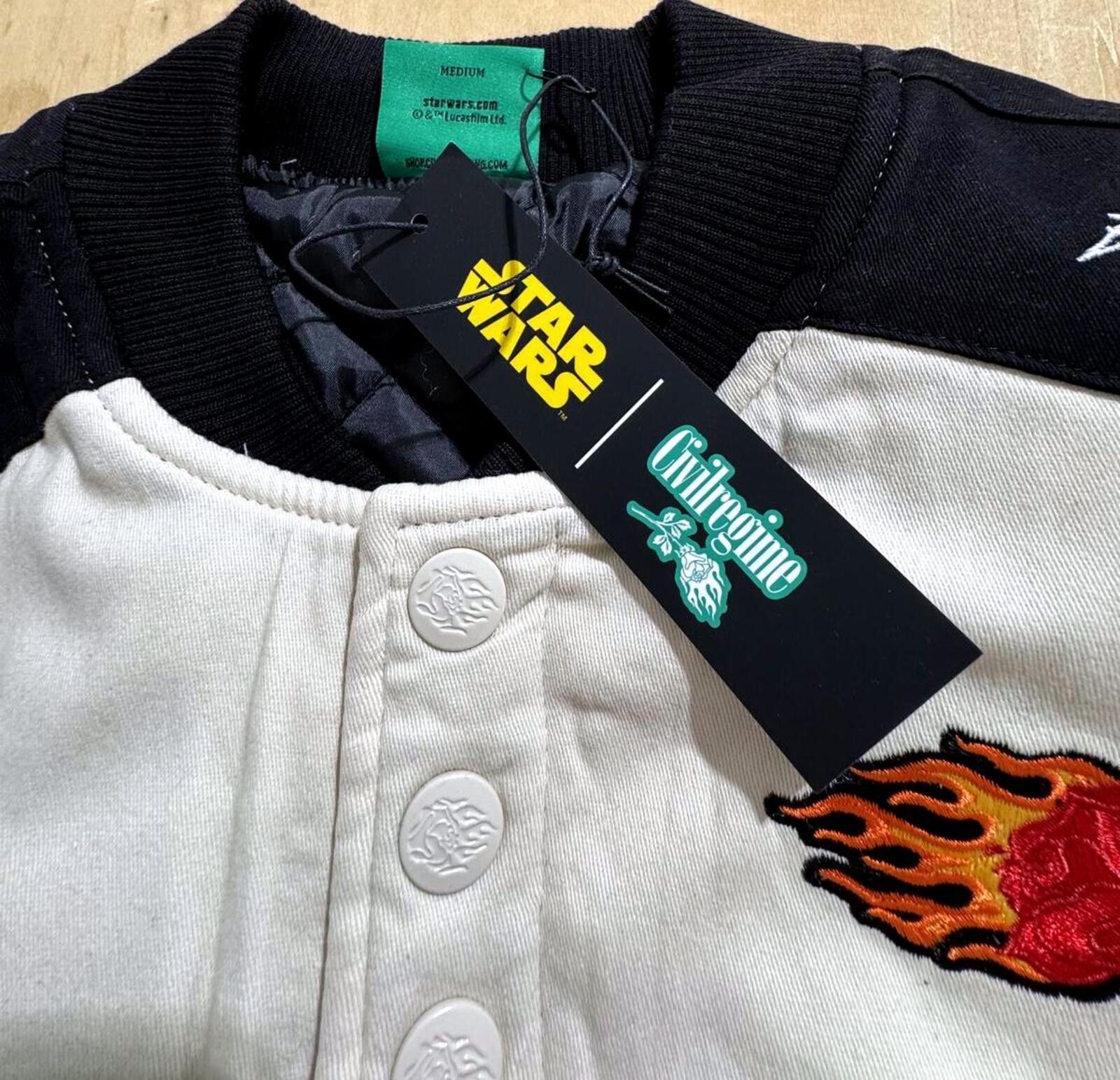 Civil Regime Civil Regime x Star Wars Collaboration Bomber Race Jacket Size US M / EU 48-50 / 2 - 3 Thumbnail