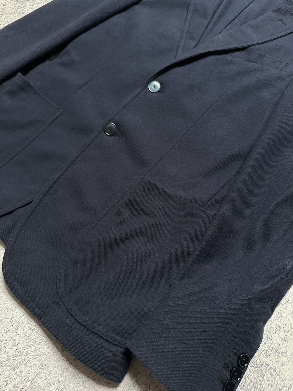 Boggi Boggi Milano 2 Button Cotton Blazer Mens Size 48 Size 38R - 8 Thumbnail