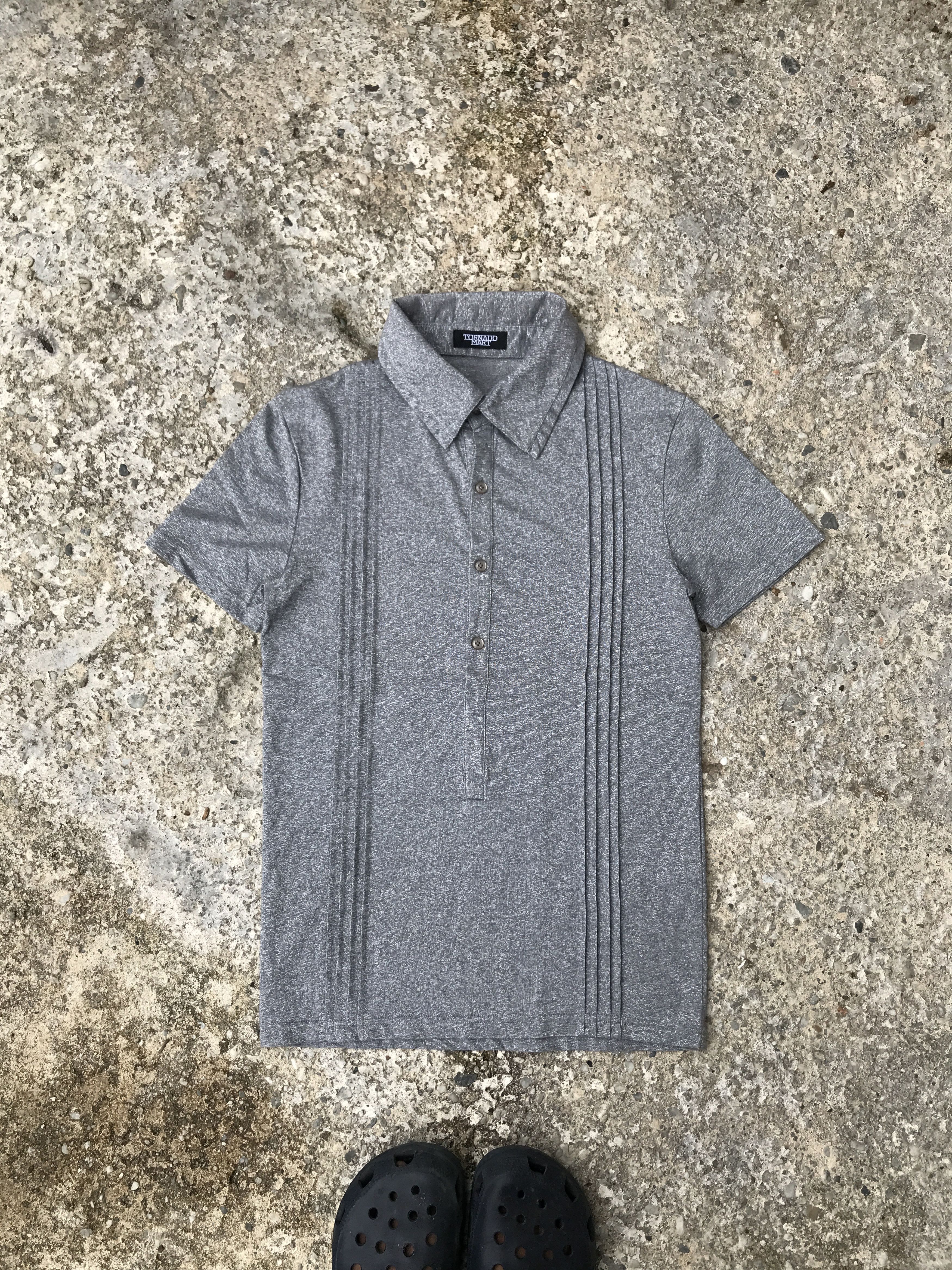Tornado Mart Tornado mart monochrome polo Size US S / EU 44-46 / 1 - 2 Thumbnail