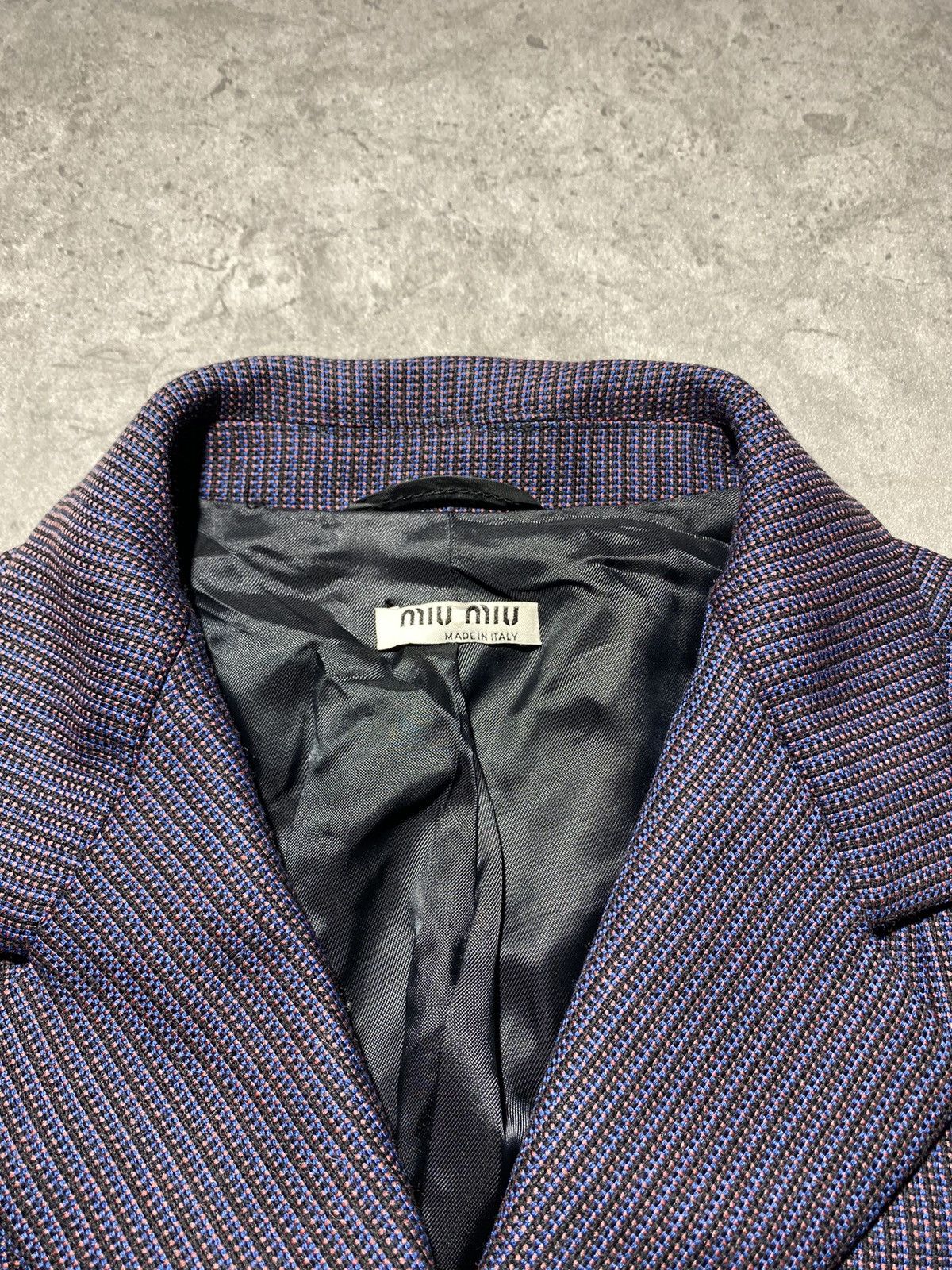 Miu Miu Miu Miu 2009 Virgin Wool Jacket Size XS / US 0-2 / IT 36-38 - 4 Thumbnail