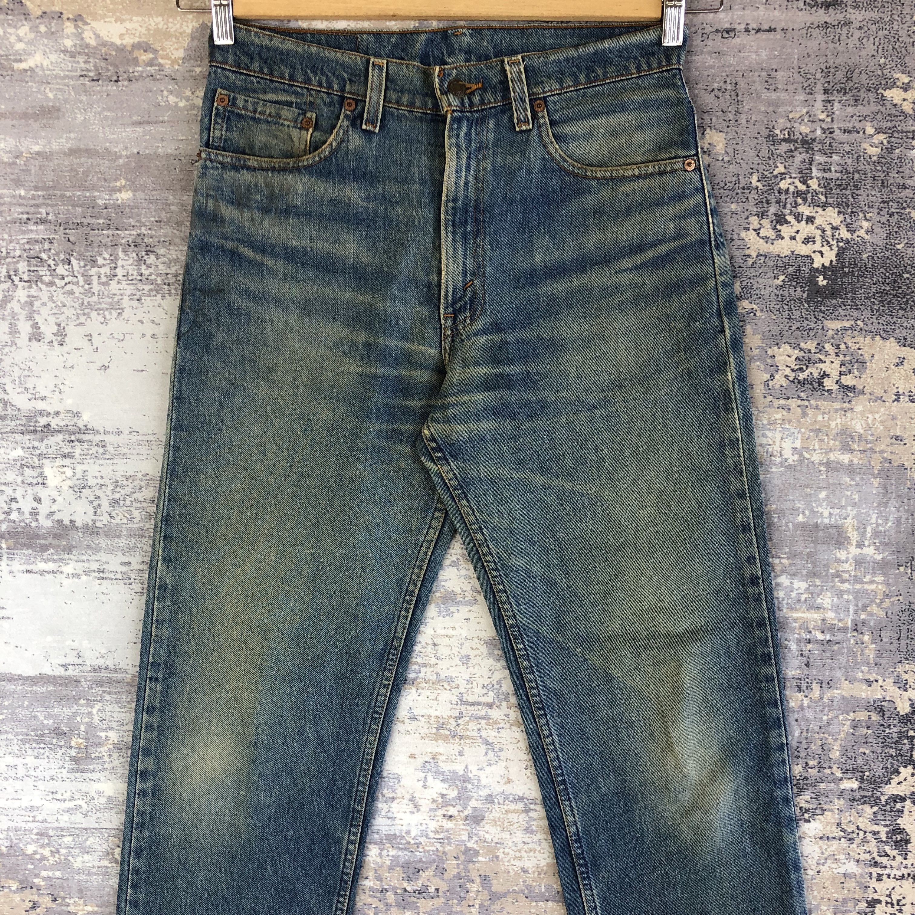 Levi's Vintage 90's Levis Stone Wash Jeans Levi's Faded Mud Denim Size US 30 / EU 46 - 3 Thumbnail