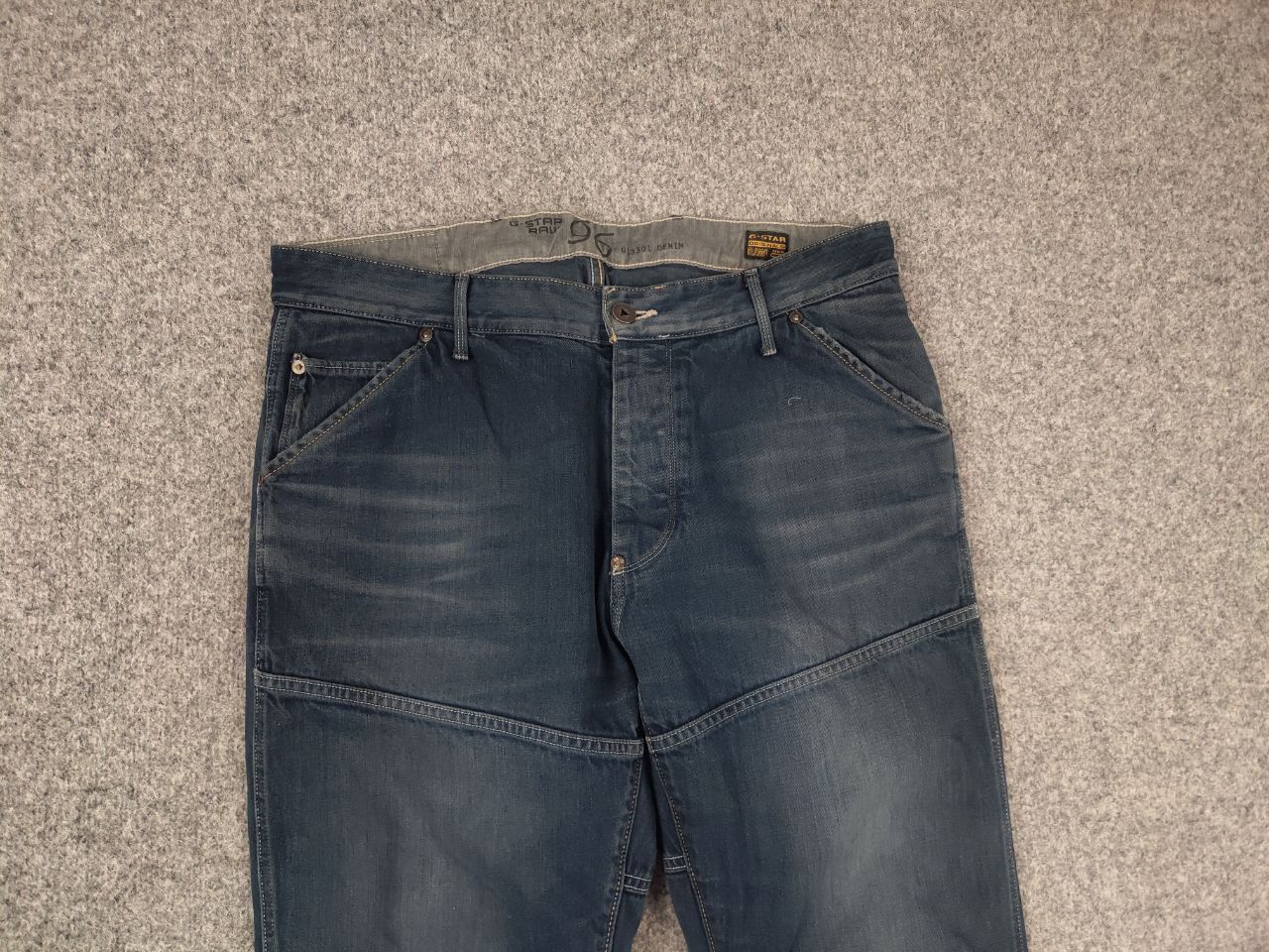 G-Star Vintage g-star raw 5620 heritage embro 96 Denim jeans double Size US 36 / EU 52 - 7 Thumbnail