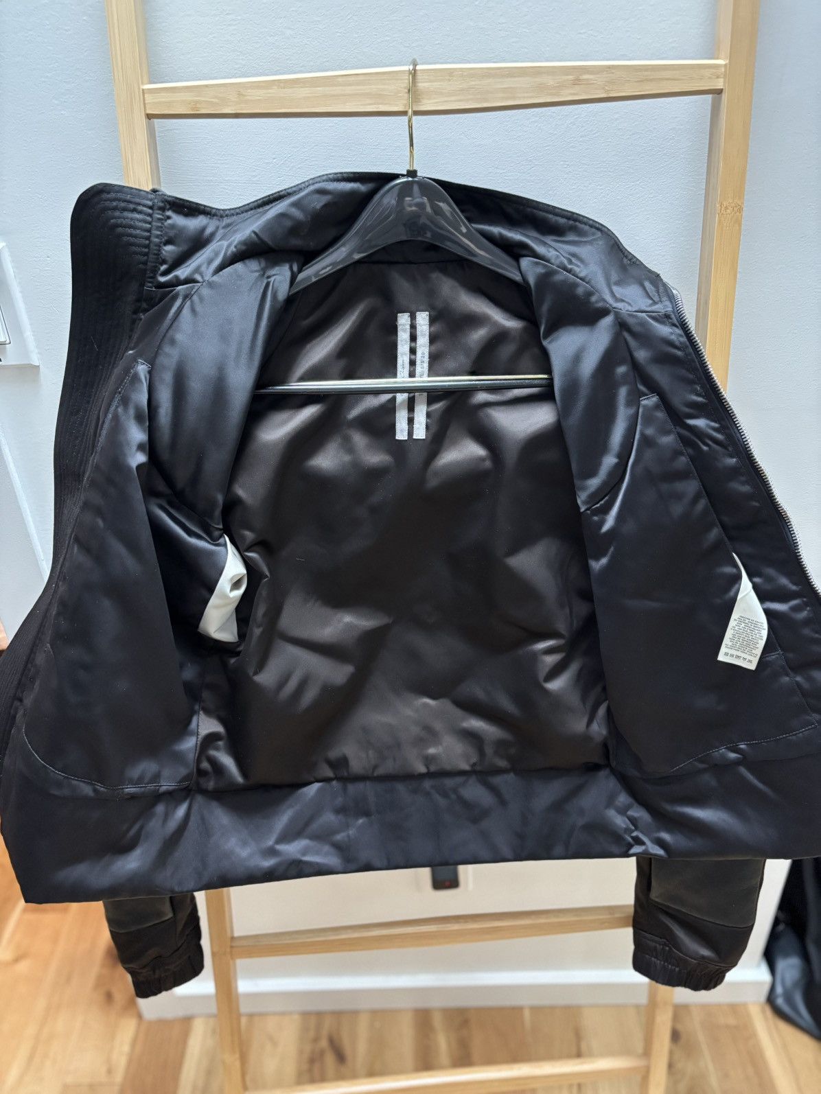 Rick Owens Mainline Tecuatl Leather Panelled Stag Jacket Size US S / EU 44-46 / 1 - 7 Thumbnail