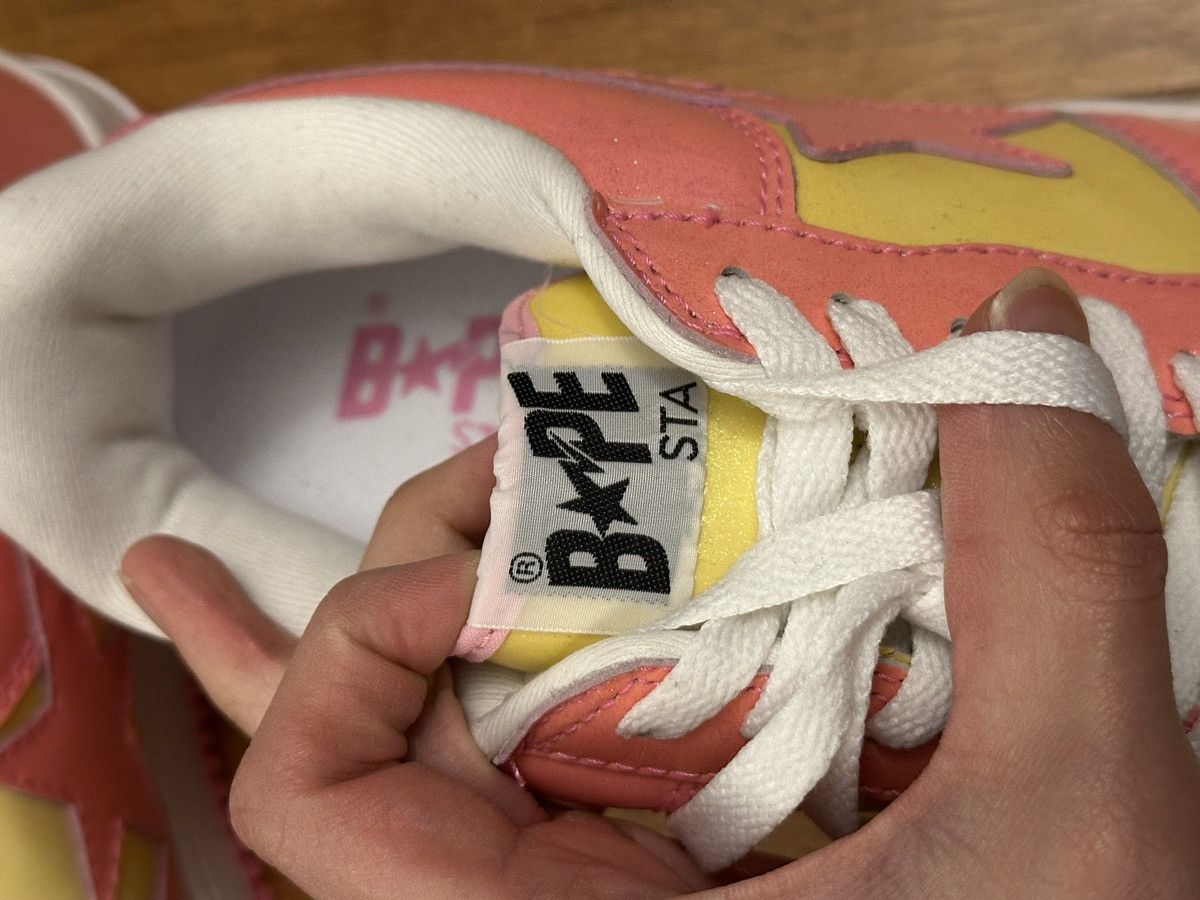 Bape BAPE STA FS-001 GLITTER PINK Size US 9.5 / EU 42-43 - 11 Thumbnail