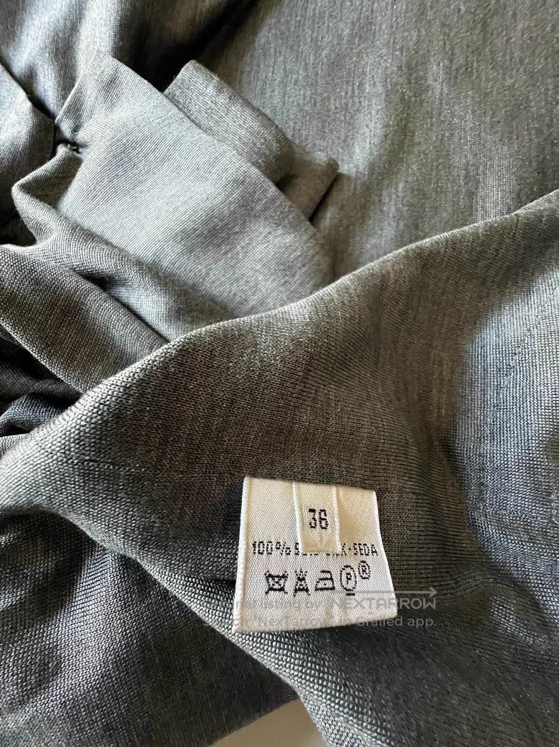 Hermes Hermes Plain Double Layer Knit Silk Top Size XS / US 0-2 / IT 36-38 - 6 Thumbnail