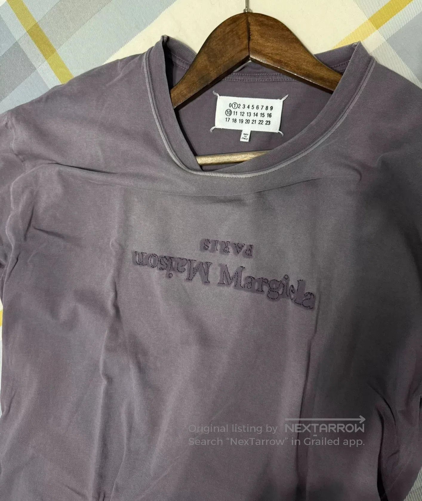 Maison Margiela Maison Margiela Women's Purple Gradient T-Shirt. Size S / US 4 / IT 40 - 4 Thumbnail