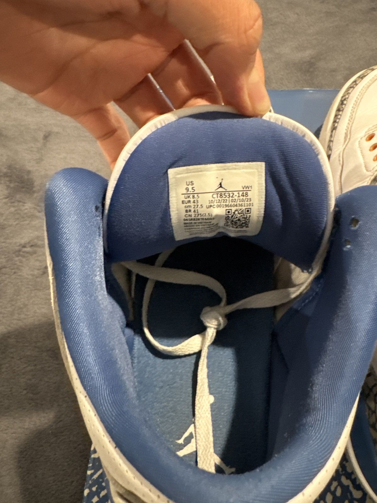 Jordan Brand Jordan 3 wizards Size US 9.5 / EU 42-43 - 6 Thumbnail