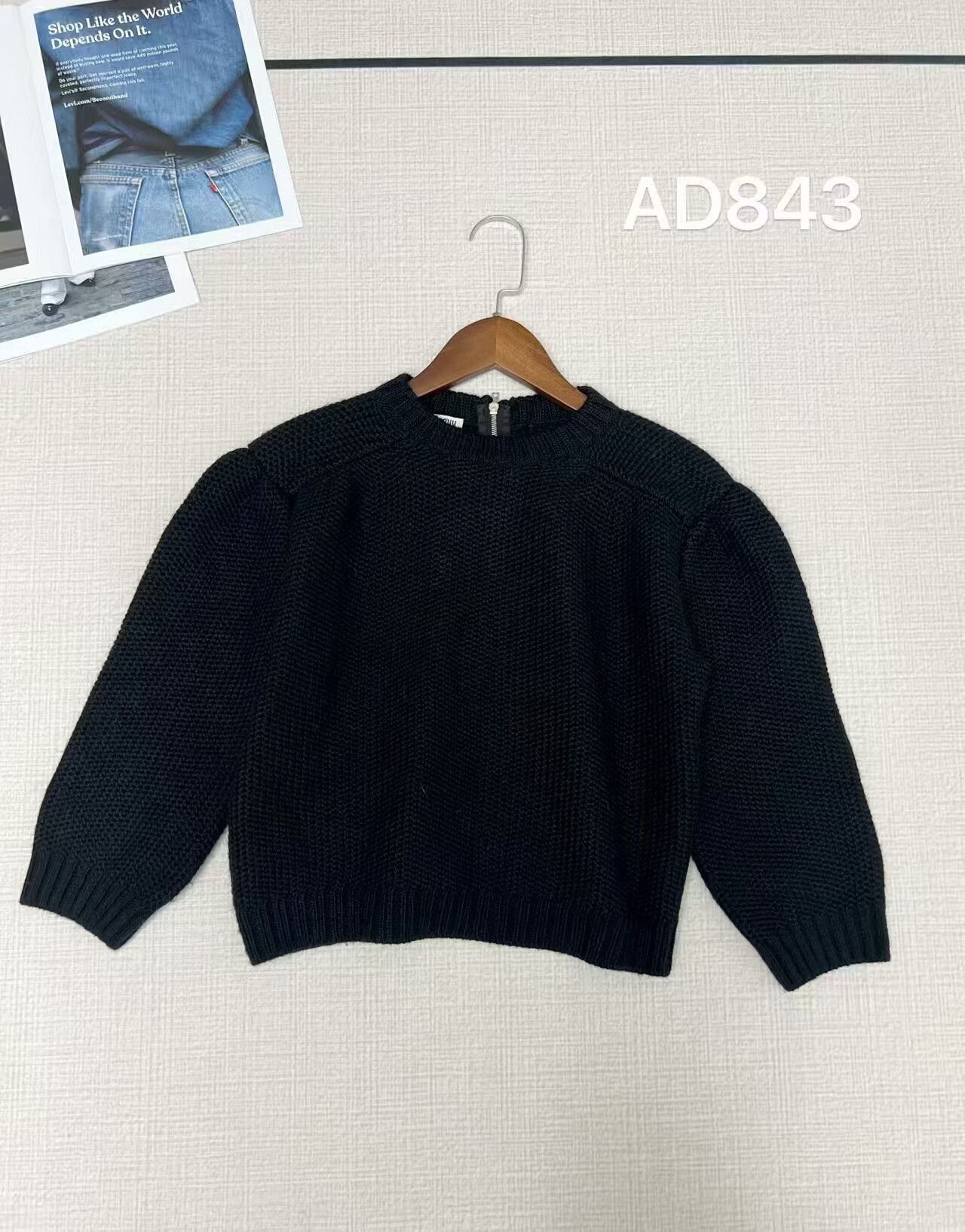 Miu Miu Miu Miu Knitted Zipper Sweater Size 36 Size XS / US 0-2 / IT 36-38 - 1 Thumbnail