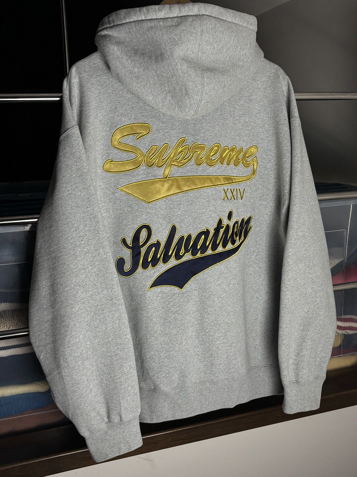 Supreme Supreme SS24 Salvation Zip Up Hoodie Sweatshirt Rare Size US XL / EU 56 / 4 - 7 Thumbnail
