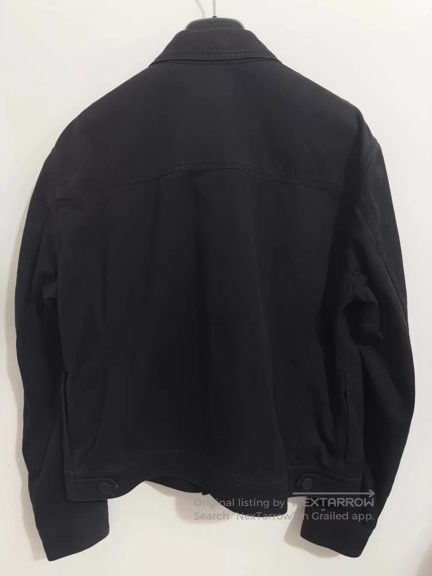Saint Laurent Paris Black XL Utility Jacket with Front Pockets and Belt. Size US XL / EU 56 / 4 - 2 Thumbnail