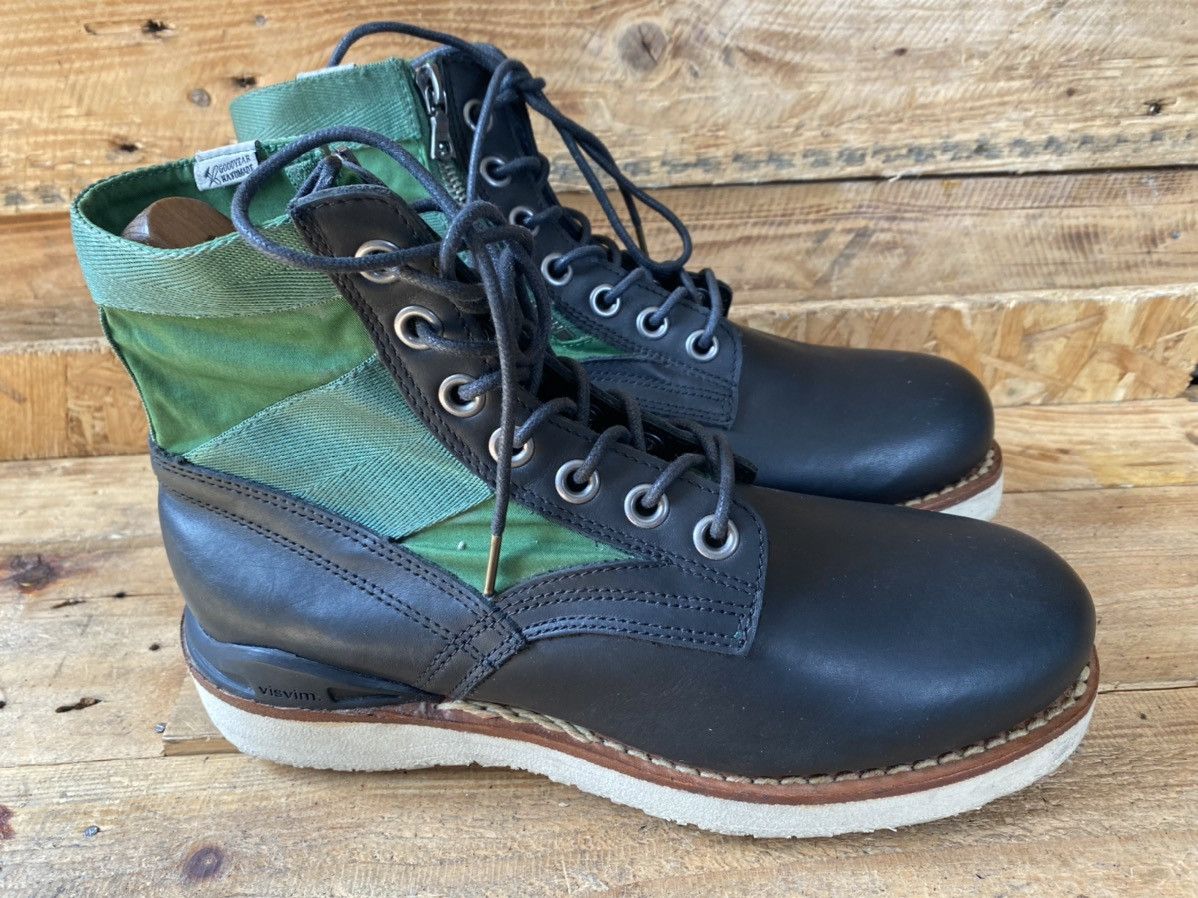 Visvim Visvim 7 hole 73 folk boots,tan black zipper boots US7 Size US 7 / EU 40 - 9 Thumbnail
