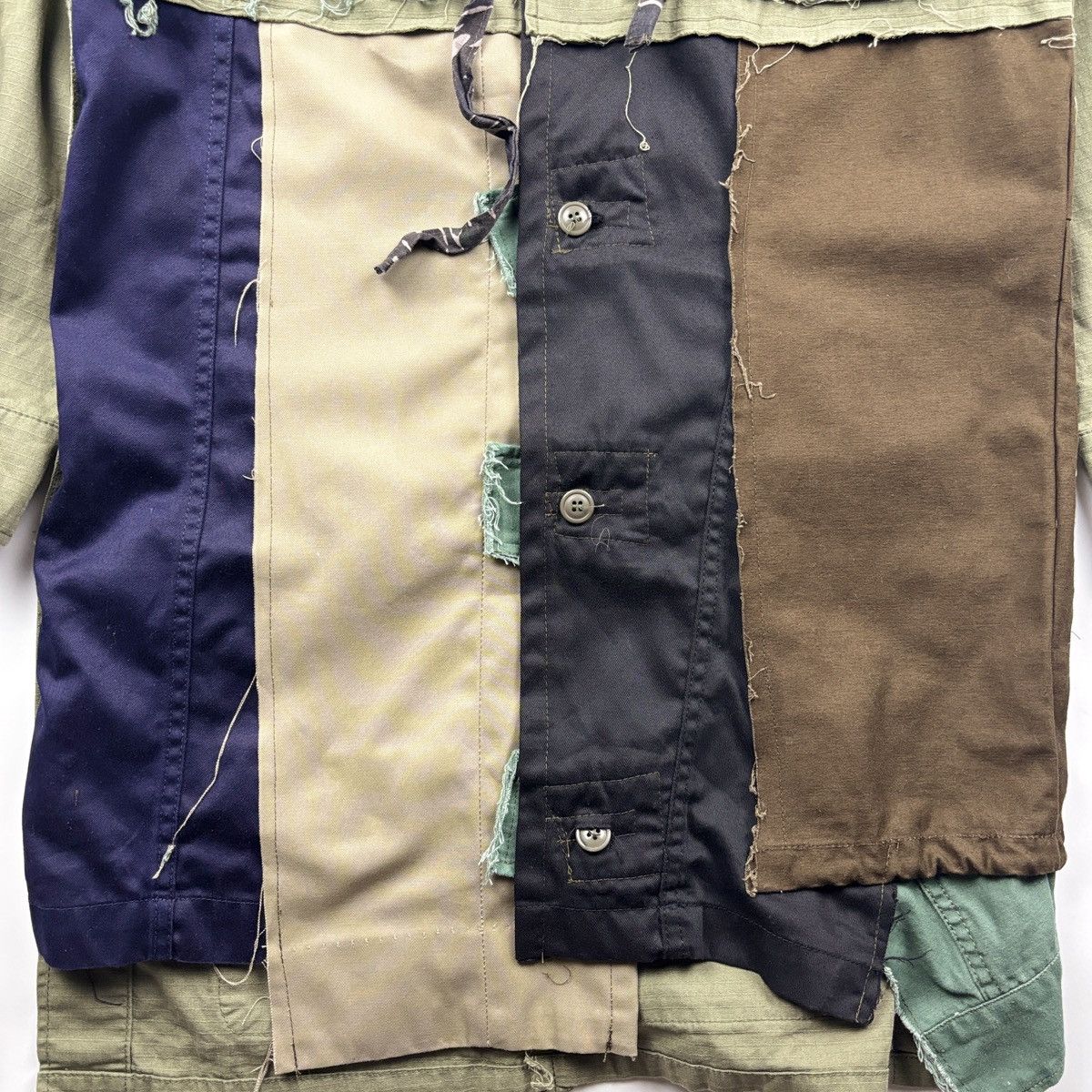 Japanese Brand YMCL KY MFG. Reworked Tropical Combat Coat Size US S / EU 44-46 / 1 - 3 Thumbnail