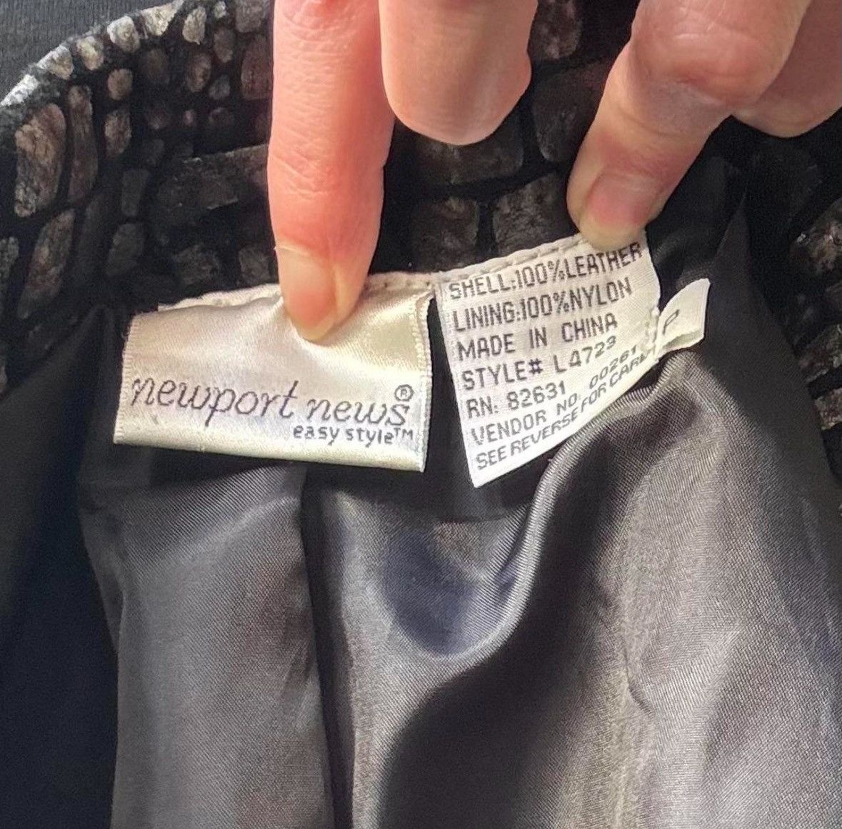 Vintage Y2K MATRIX CORE GLOSSY LEATHER COAT Size S / US 4 / IT 40 - 3 Thumbnail