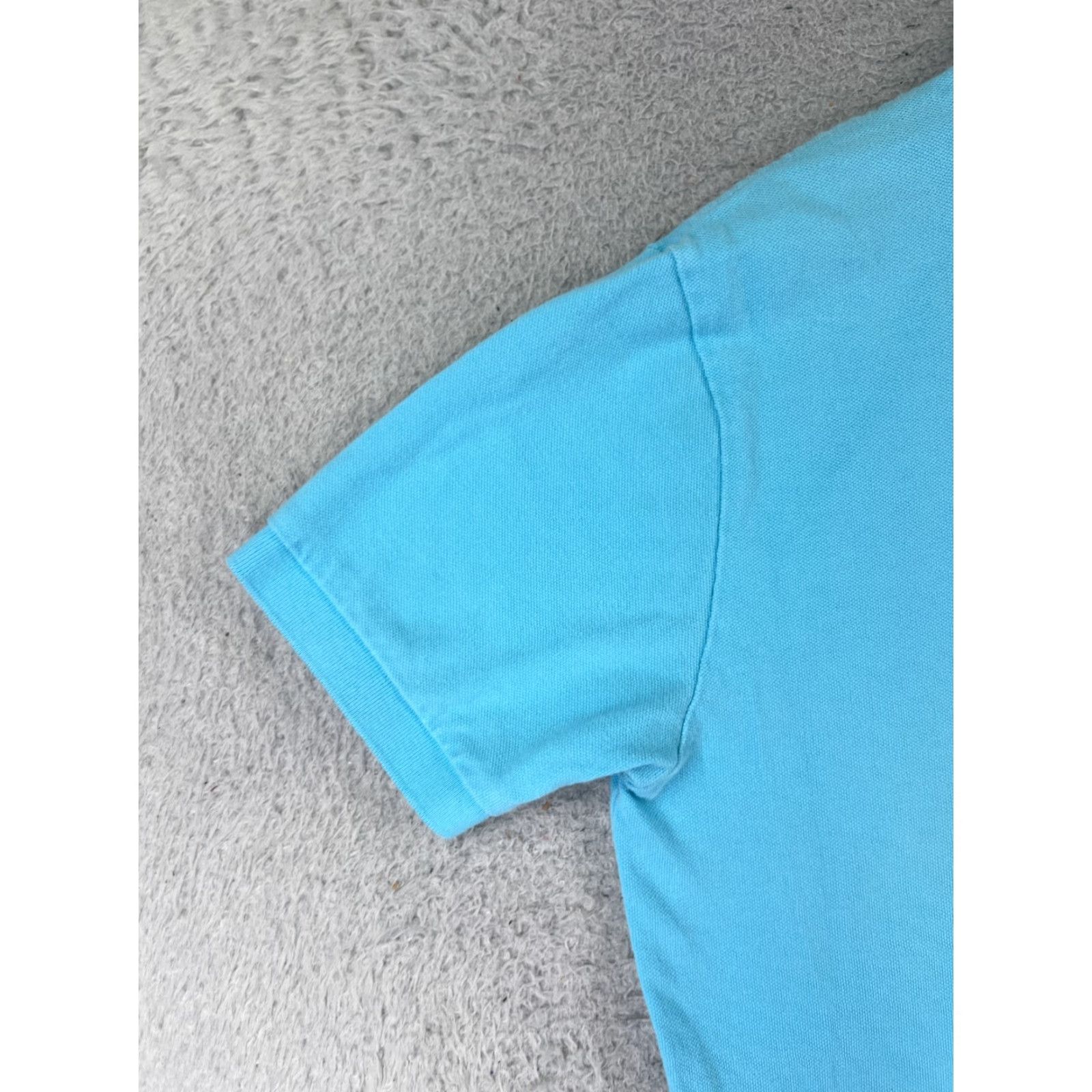 Ralph Lauren VINTAGE Ralph Lauren Polo Shirt Adult Medium Blue Pony Golf Cotton Knit READ Size US M / EU 48-50 / 2 - 3 Thumbnail