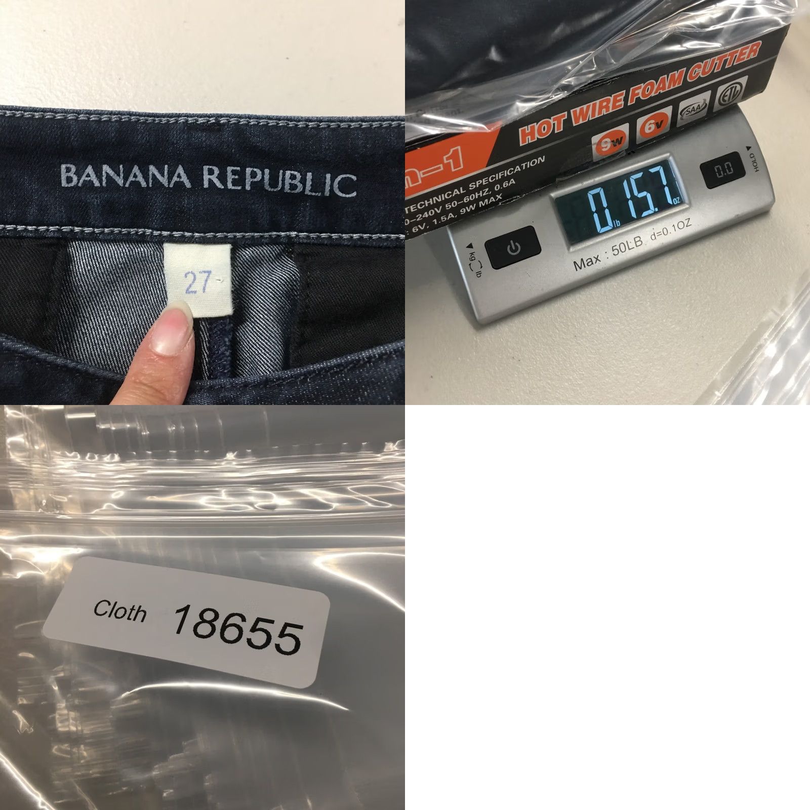 Banana Republic Banana Republic Jeans Womens Bootcut 27 Blue Dark Wash Denim Mid Rise 5 Pockets Jeans Womens Regular Blue 5-Pocket Denim Size 27" / US 4 / IT 40 - 9 Thumbnail