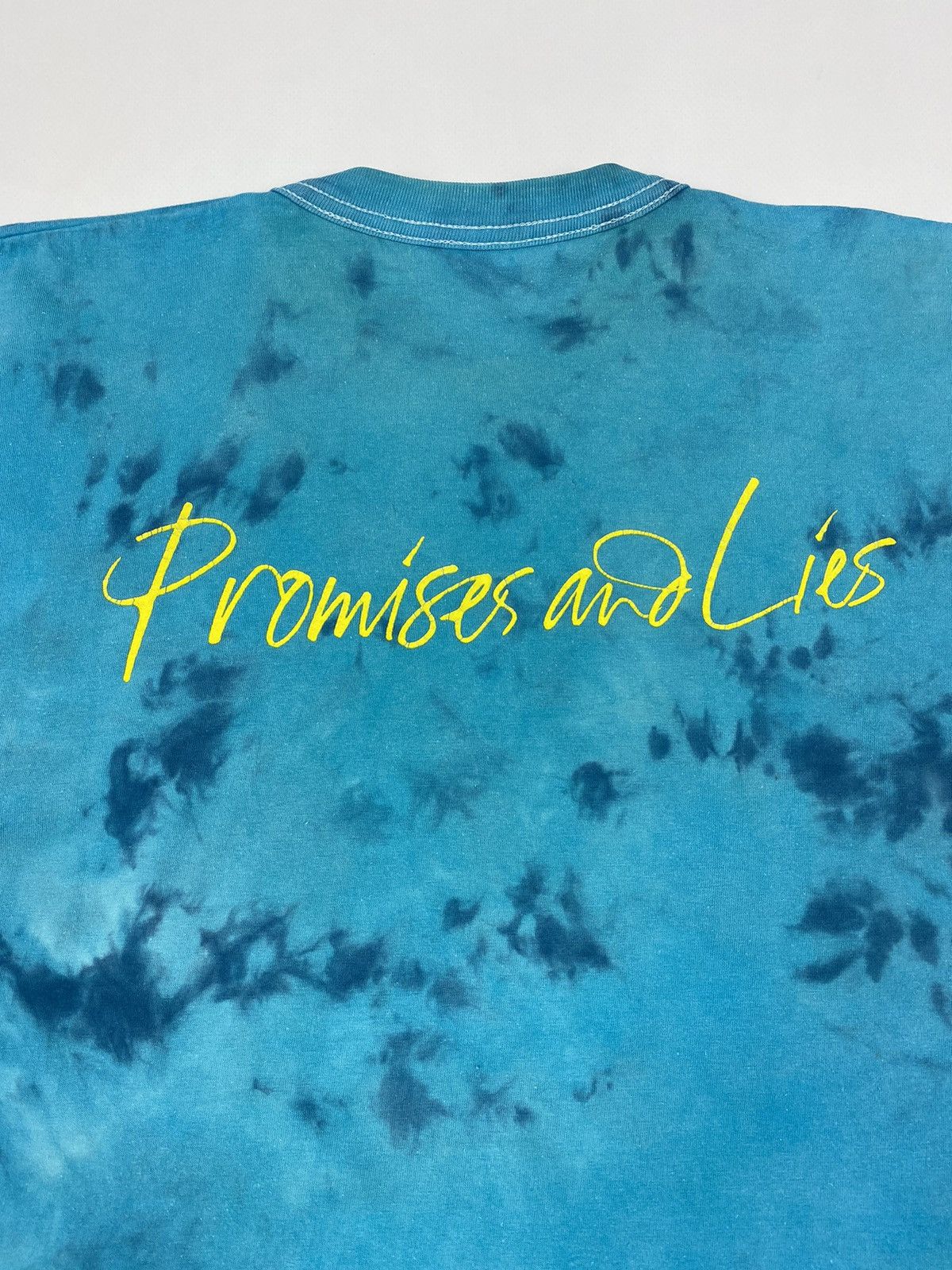 Band Tees 1990’s Vintage UB40 Promises And Lies World Tour Tie-Dye Tee Size US XL / EU 56 / 4 - 9 Thumbnail