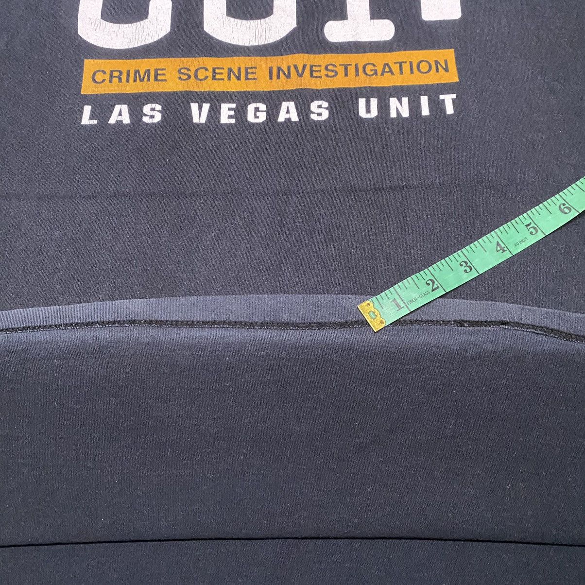 Vintage CSI Crime Scene Investigation Las Vegas Unit Promo Tshirt Size US XL / EU 56 / 4 - 11 Thumbnail