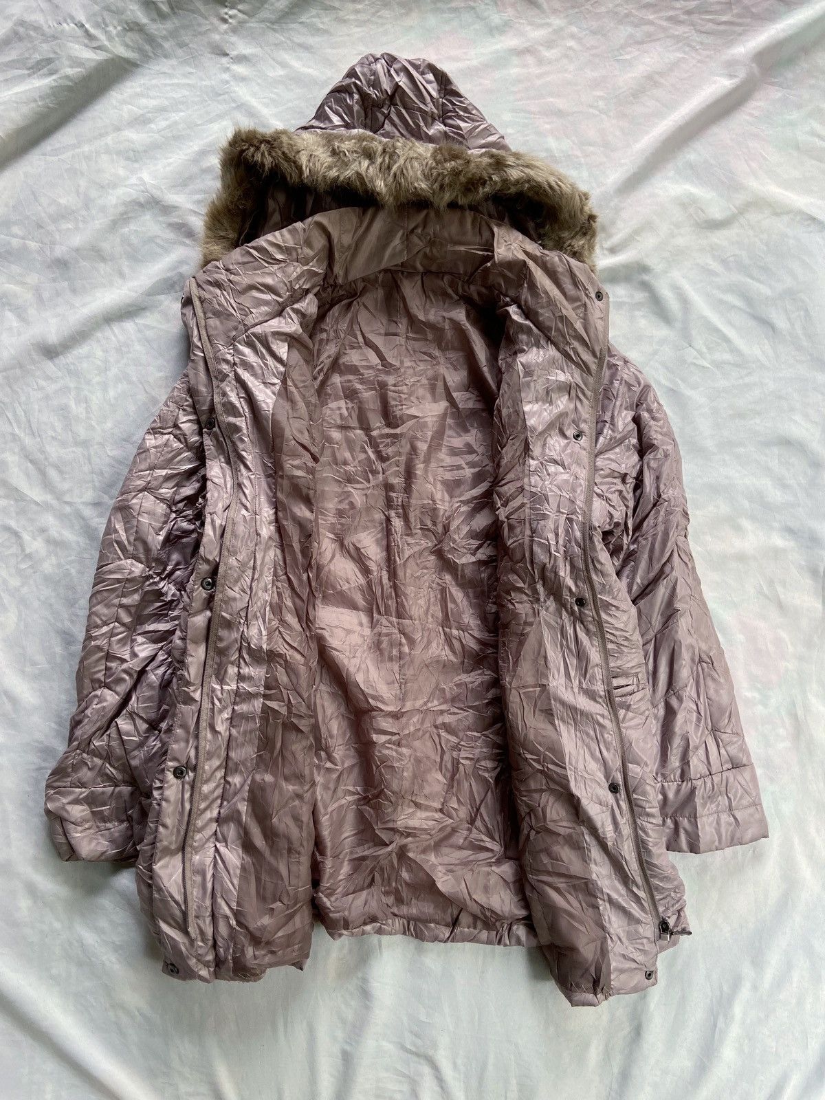 If Six Was Nine JAPANESE FAUX FUR PARKA JACKET Size US XL / EU 56 / 4 - 2 Thumbnail