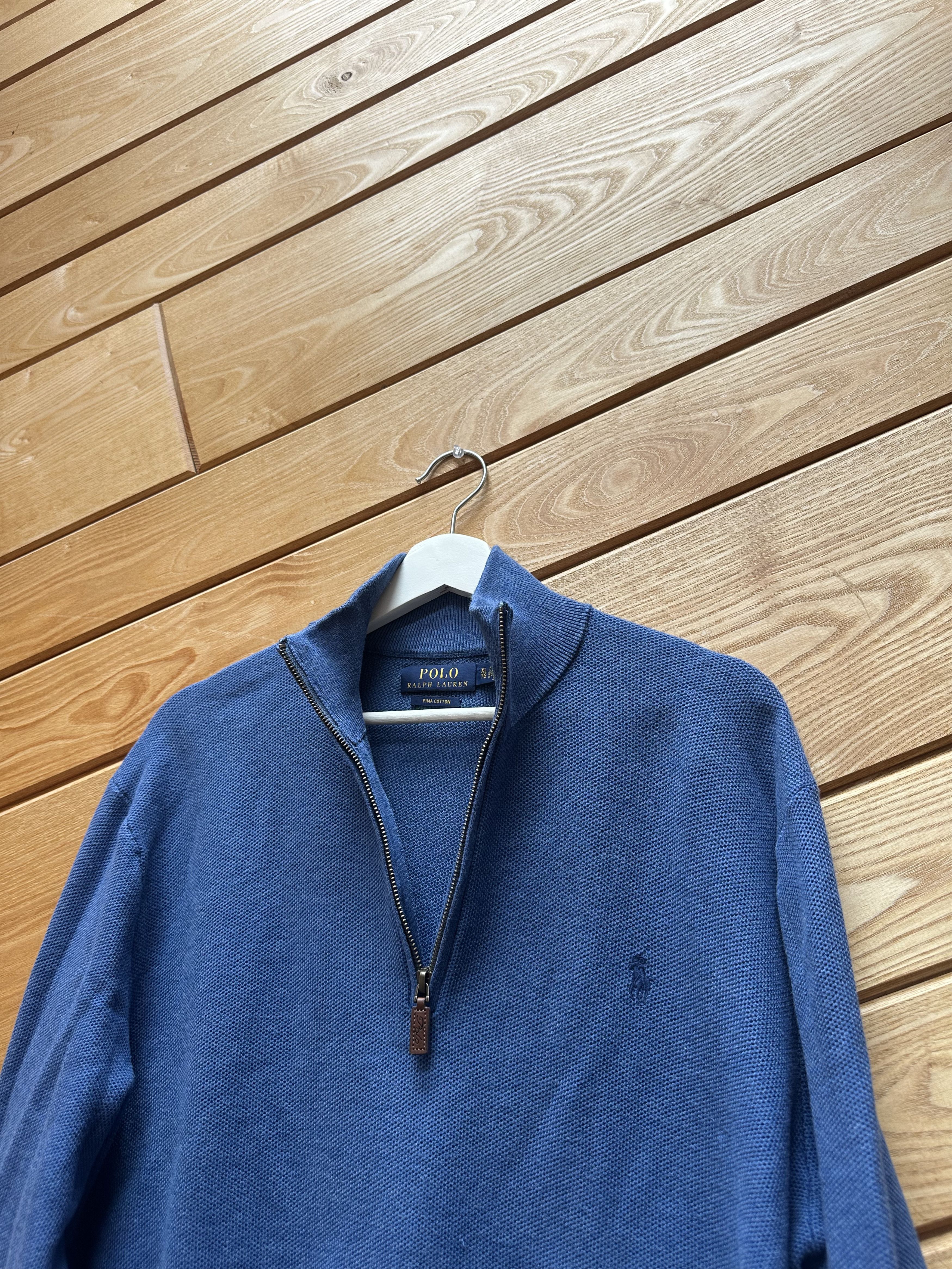 Polo Ralph Lauren × Vintage Men’s Sweater 1/3 Zip Polo Ralph Lauren Size US L / EU 52-54 / 3 - 1 Thumbnail