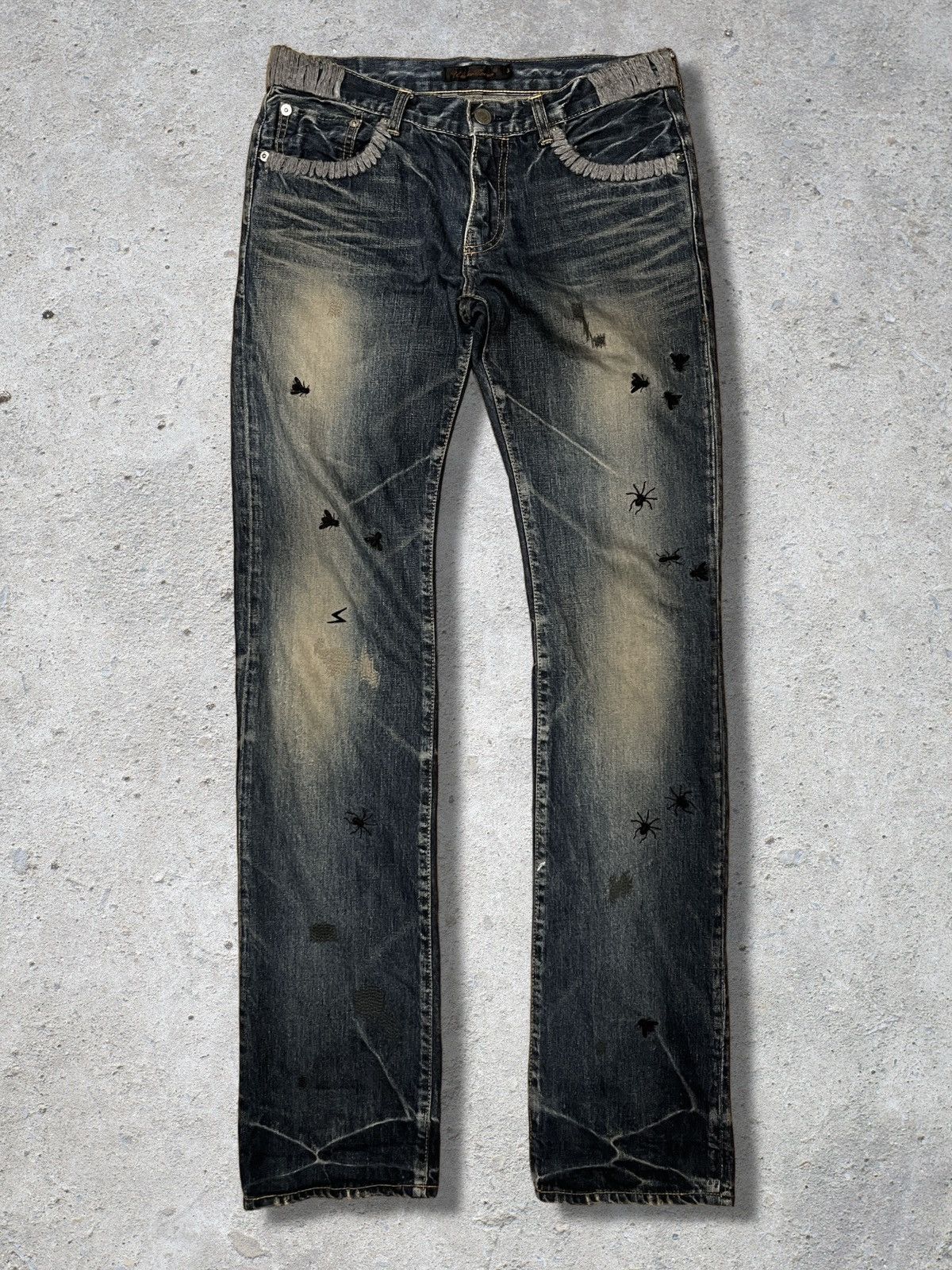 Undercover Undercover AW06 Bug Denim Size US 30 / EU 46 - 1 Thumbnail