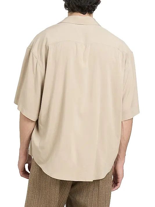 AMI os11x0226 Camp Shirt In Ivory Size US M / EU 48-50 / 2 - 5 Thumbnail