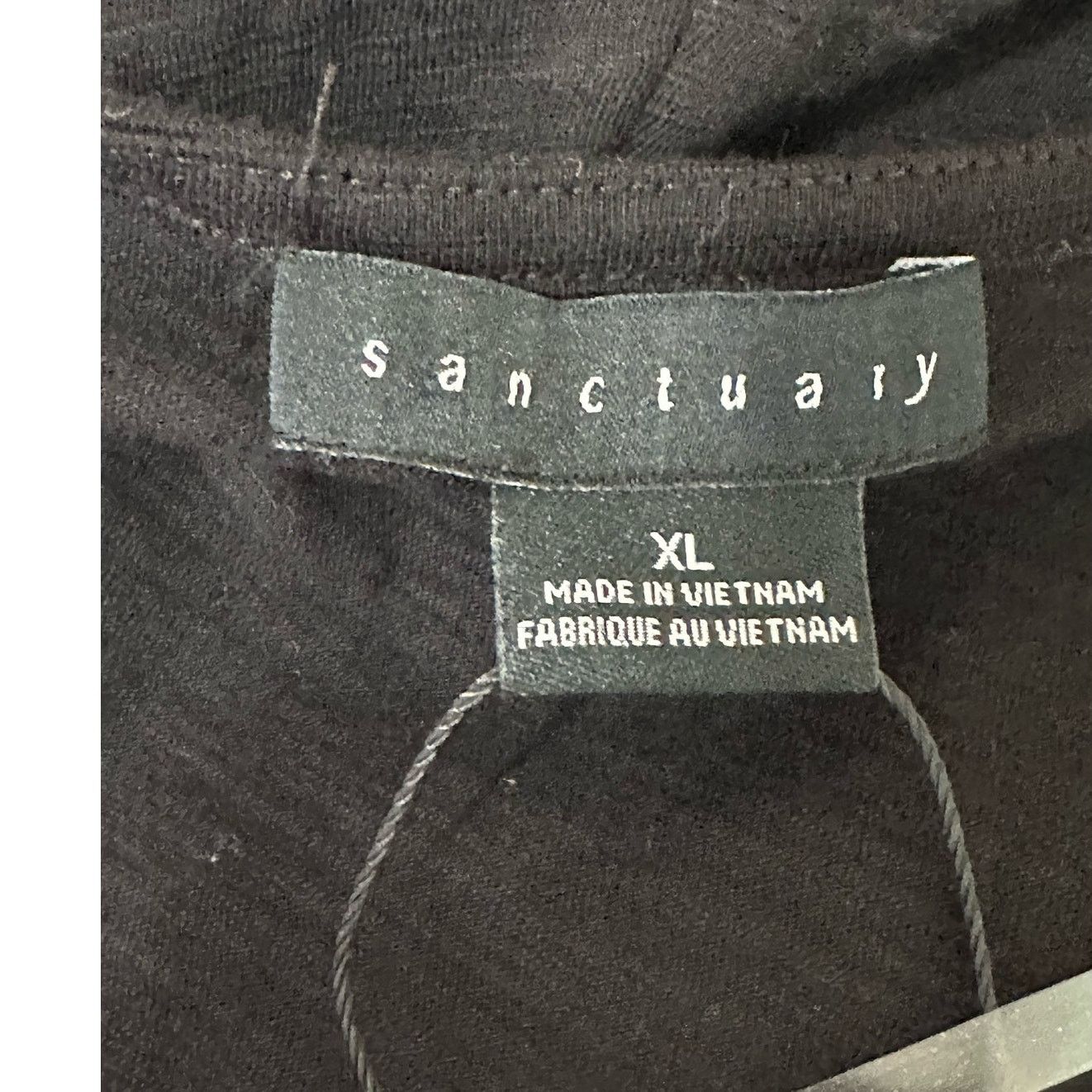 Sanctuary Sanctuary Black Buttoned Sleeveless Knit Top Size XL Size XL / US 12-14 / IT 48-50 - 3 Thumbnail