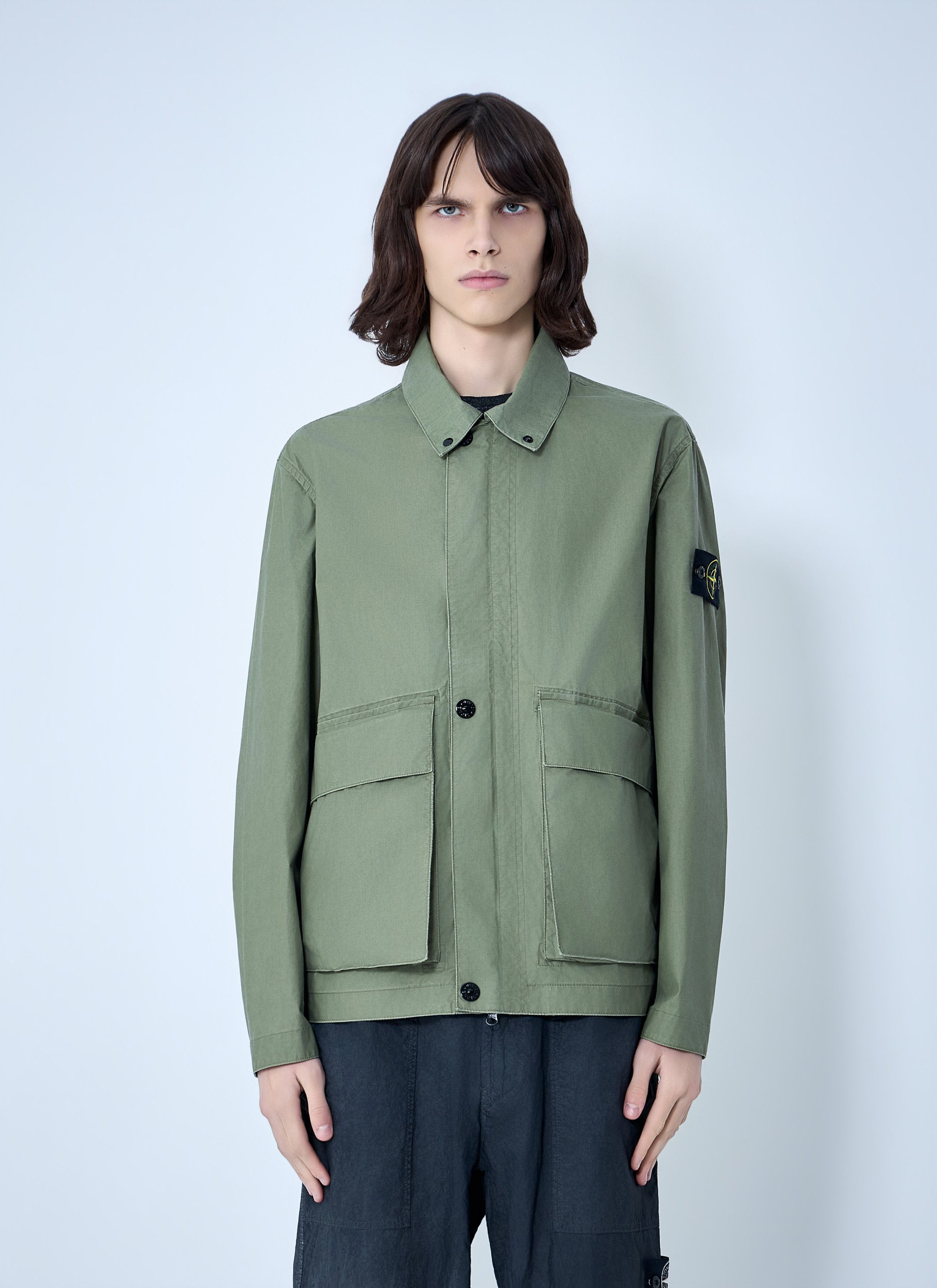 Stone Island Cotton Twill Field Jacket Size US XXL / EU 58 / 5 - 1 Thumbnail