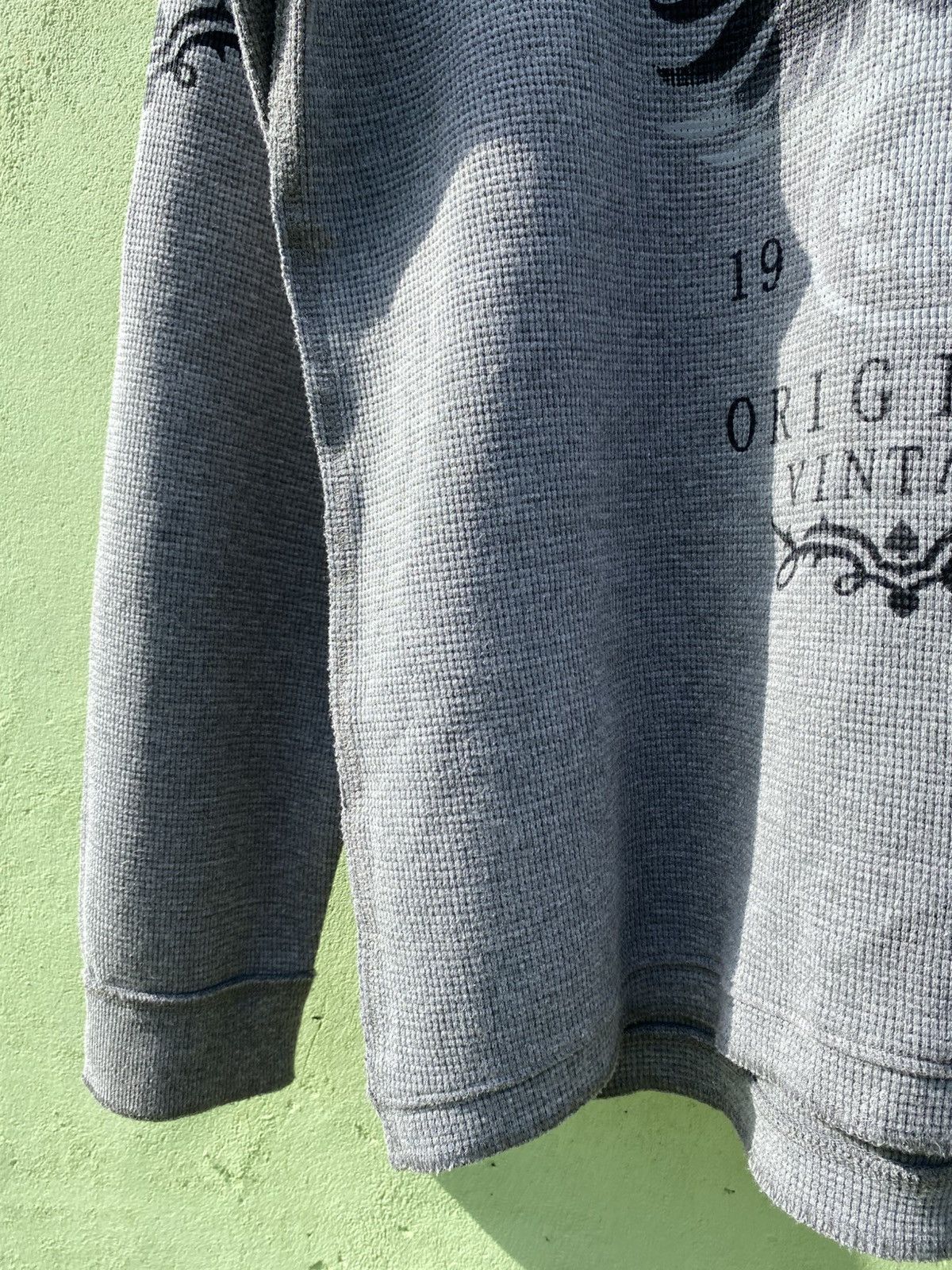 BUCKAROO Buckaroo Vintage Thermal Waffle Knit Eagle Graphic Crewneck Size US L / EU 52-54 / 3 - 5 Thumbnail