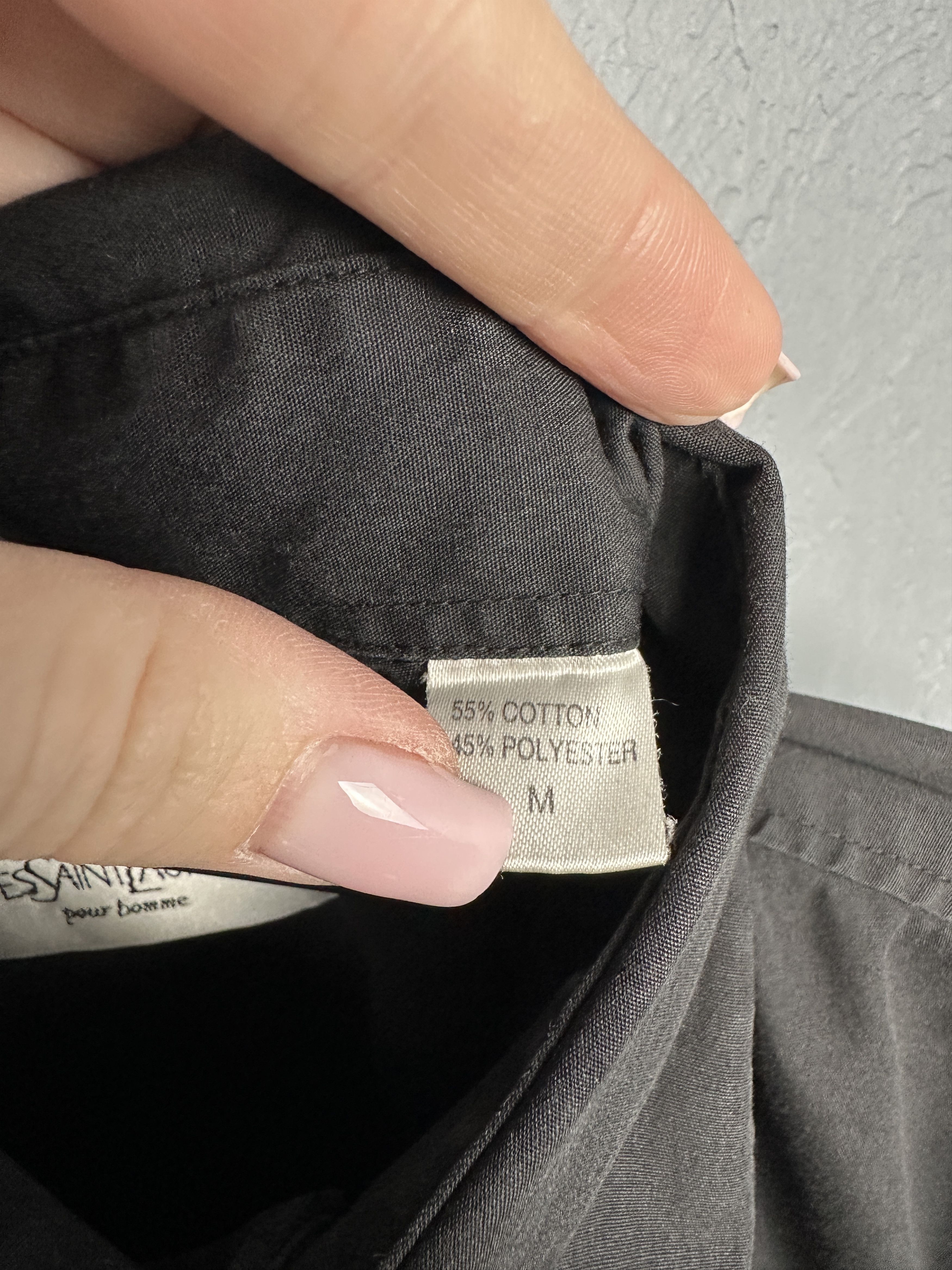 Yves Saint Laurent Yves Saint Laurent Mens Short Sleeve Shirt Size US M / EU 48-50 / 2 - 5 Thumbnail