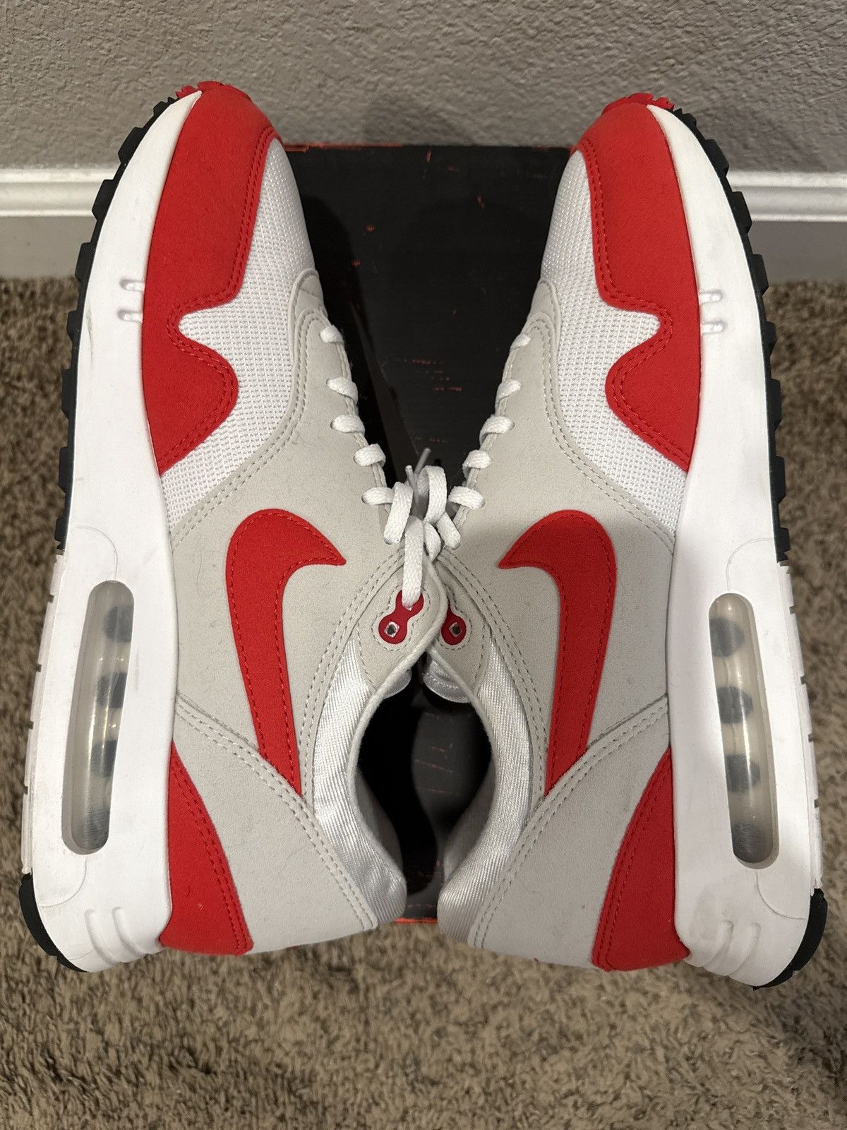 Nike Nike Aix Max 1 ‘86 OG “Big Bubble-Red” Size US 11 / EU 44 - 7 Thumbnail
