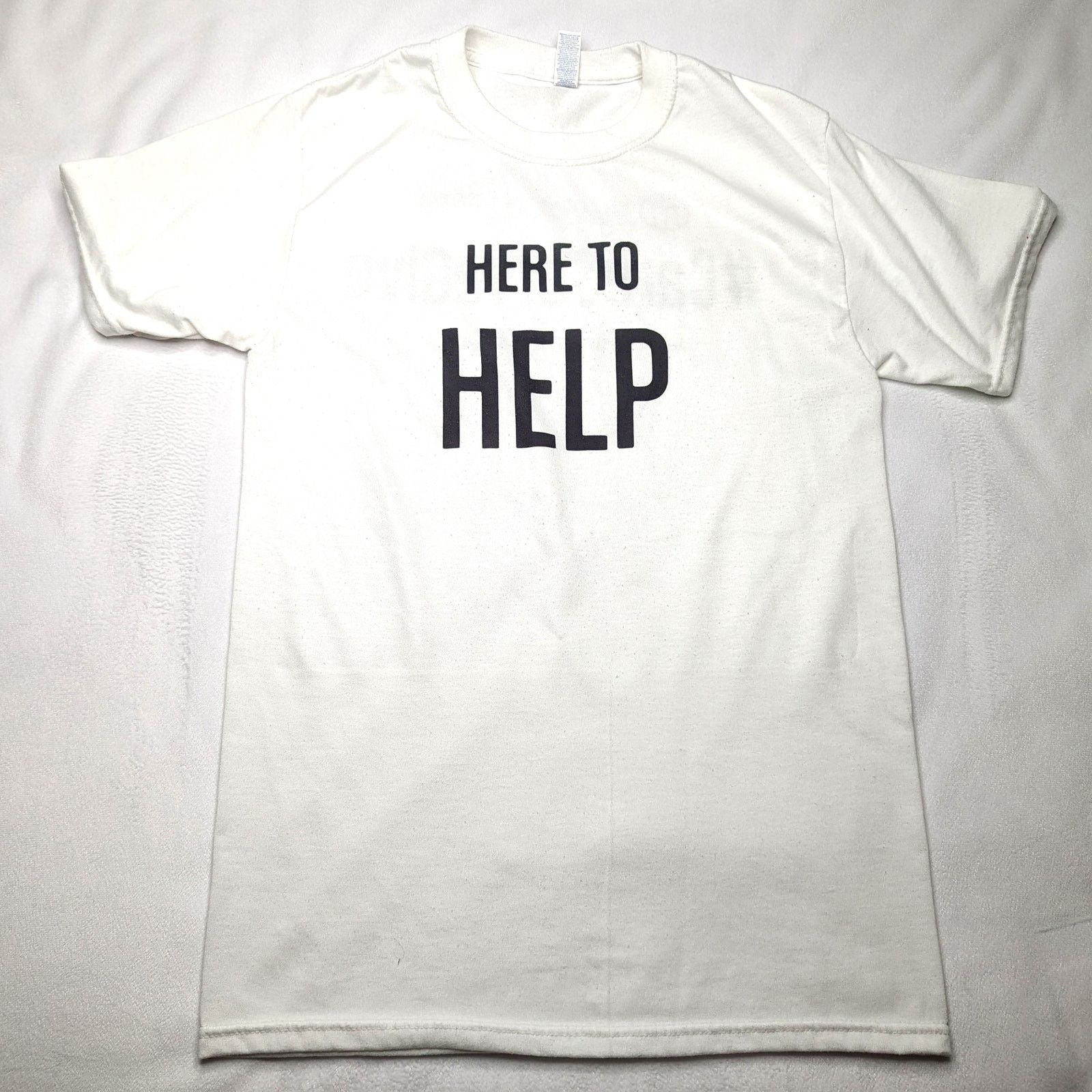 Jerzees Graphic T-Shirt Men's Small White Casual Logo Print Size US S / EU 44-46 / 1 - 1 Thumbnail