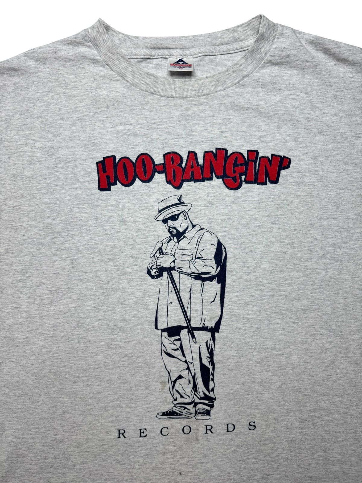 Rap Tees Vintage 1998 Hoo Bangin Records Rap Tee Shirt Size US XXL / EU 58 / 5 - 8 Thumbnail