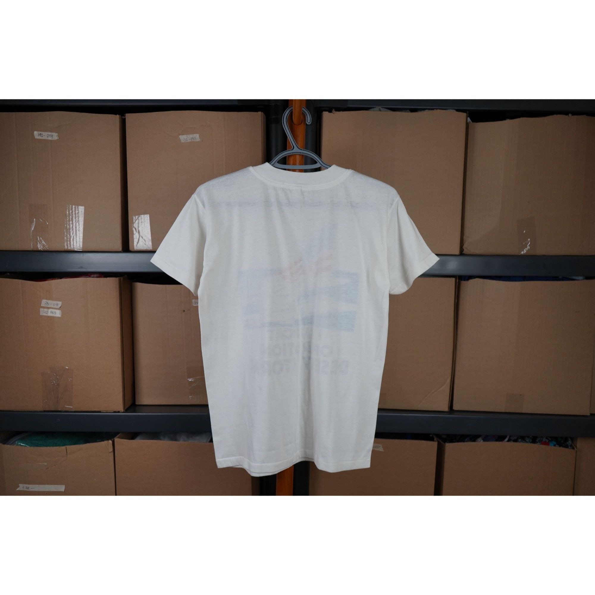 Vintage Vintage USA Army White Tshirt 90s Men's M Made In USA #455 Size US M / EU 48-50 / 2 - 2 Thumbnail