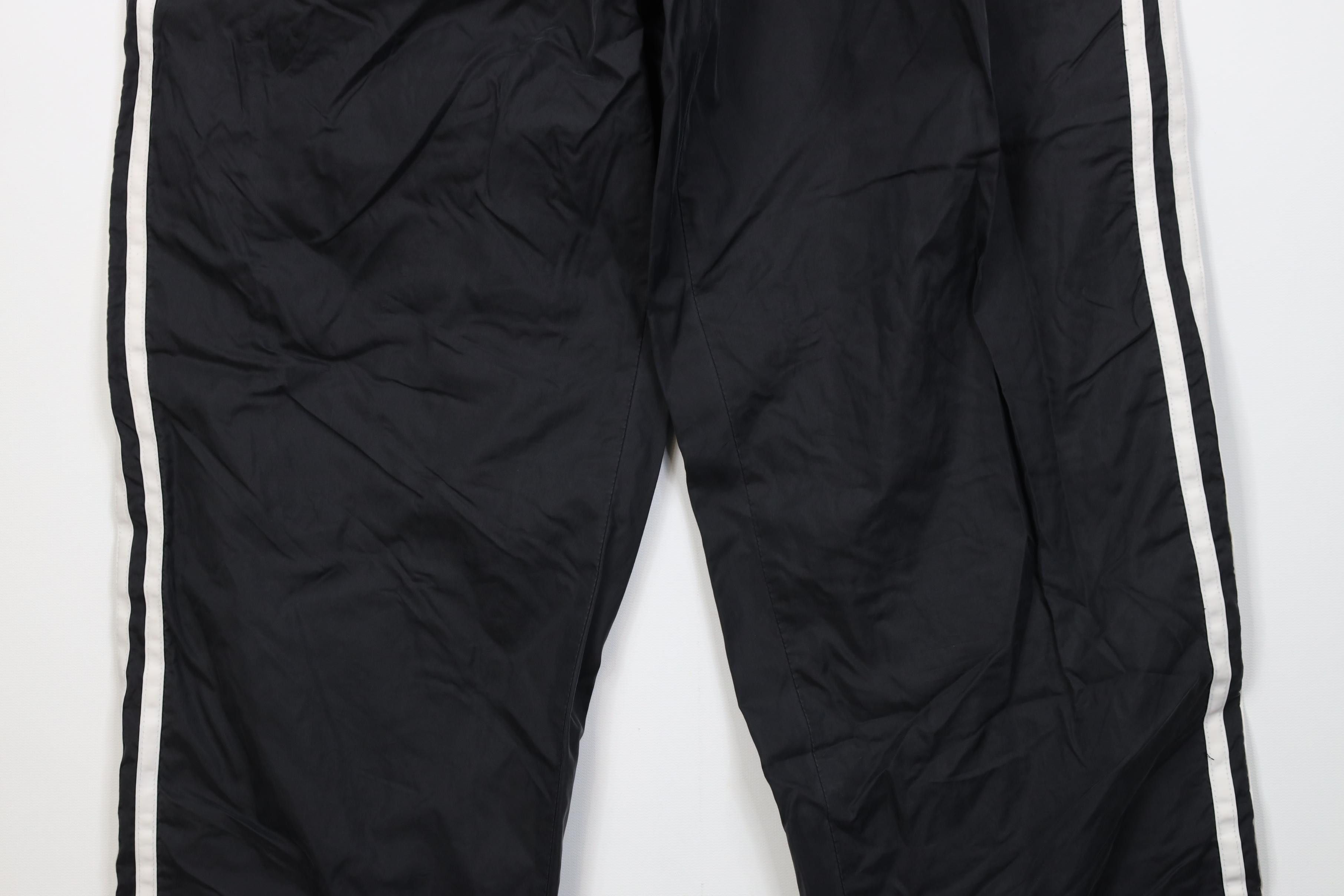 Adidas Vintage Y2K 2001 Adidas Tearaway Windbreaker Pants Black Size US 34 / EU 50 - 3 Thumbnail