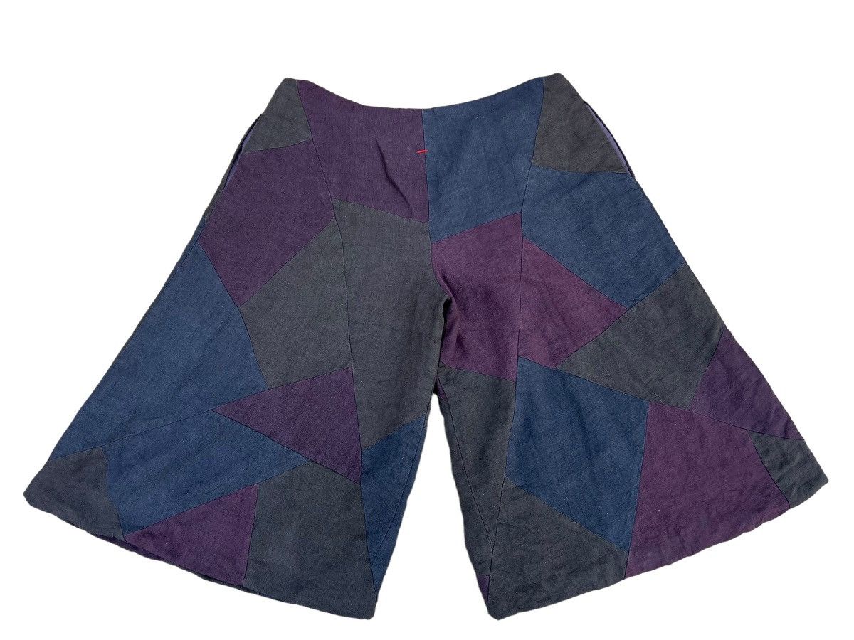 Casey Casey × Casey Vidalenc Casey Vidalenc Multi Colour Patchwork Super Wide Linen Pant Size US 32 / EU 48 - 11 Thumbnail