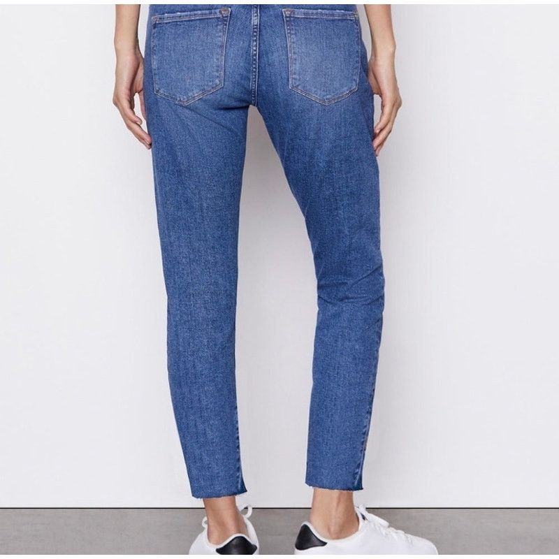 Frame Frame - Le Garcon Boyfriend Jean in Medium Blue-size 24 Size 24" / US 00 / IT 34 - 15 Thumbnail