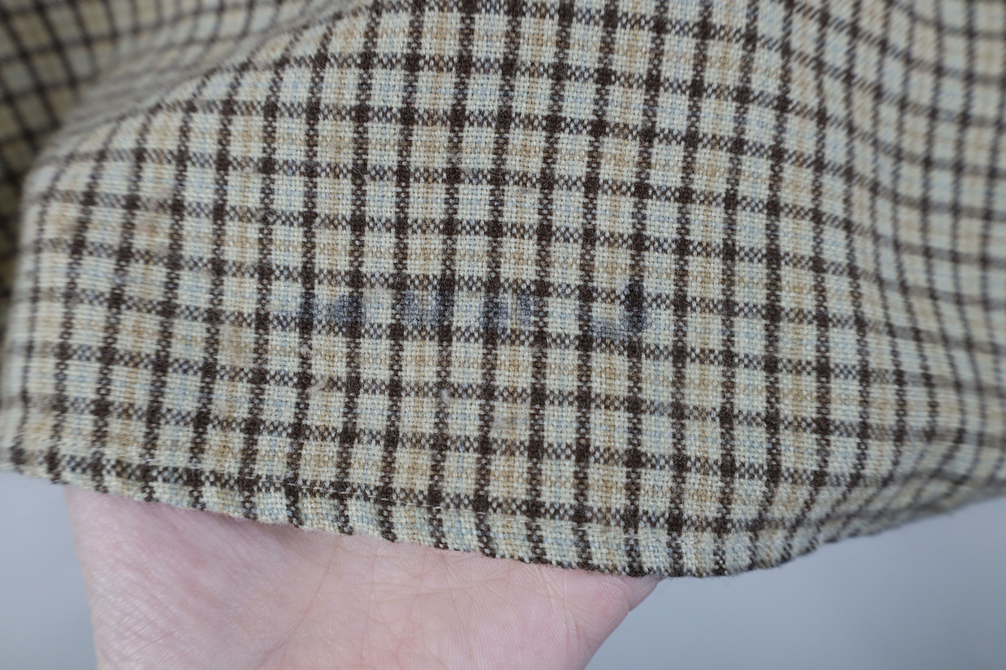 Vintage Vintage 90s Streetwear Knit Collared Button Shirt Plaid Size US M / EU 48-50 / 2 - 10 Thumbnail