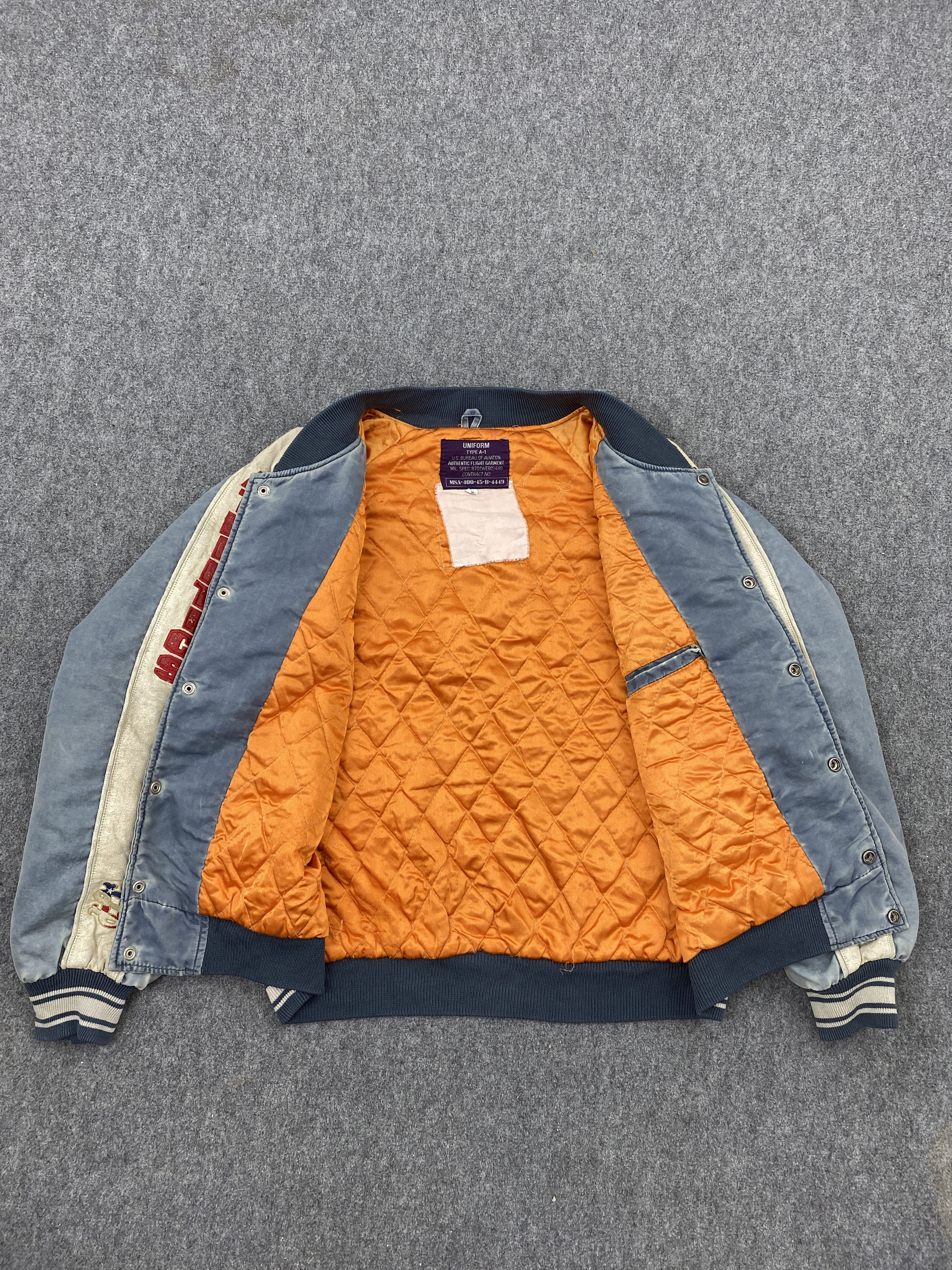 Other Vintage Military Air Force Bomber Flying Jacket MJ0099Z Size US S / EU 44-46 / 1 - 8 Thumbnail