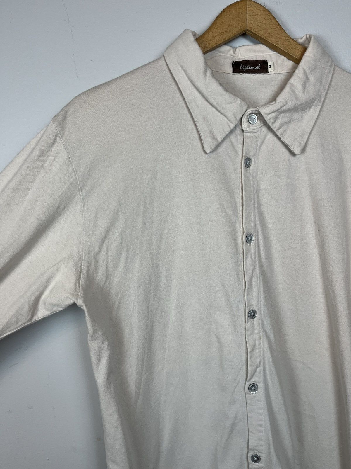 Japanese Brand Vintage French Off-white Cream Button up Size US S / EU 44-46 / 1 - 7 Thumbnail