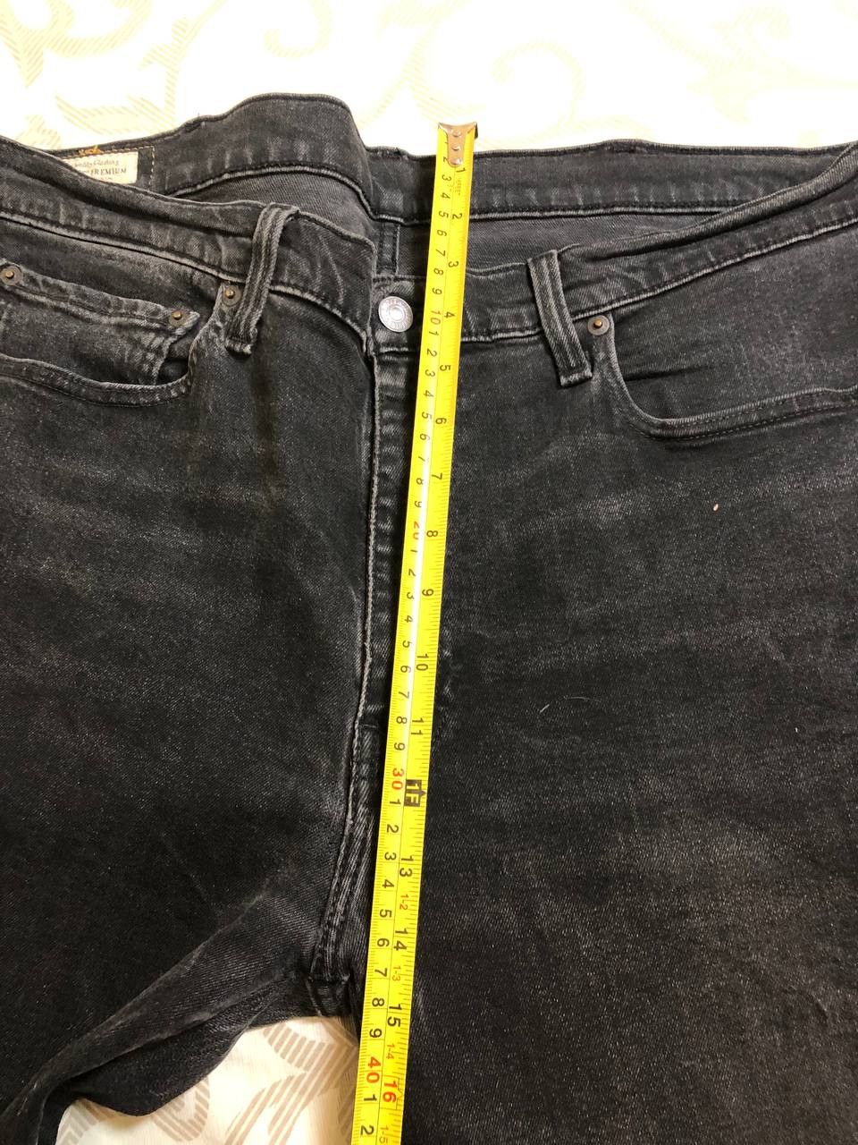 Levi's Levis 511 Slim fit Straight Black Fade Jeans Size US 38 / EU 54 - 15 Thumbnail