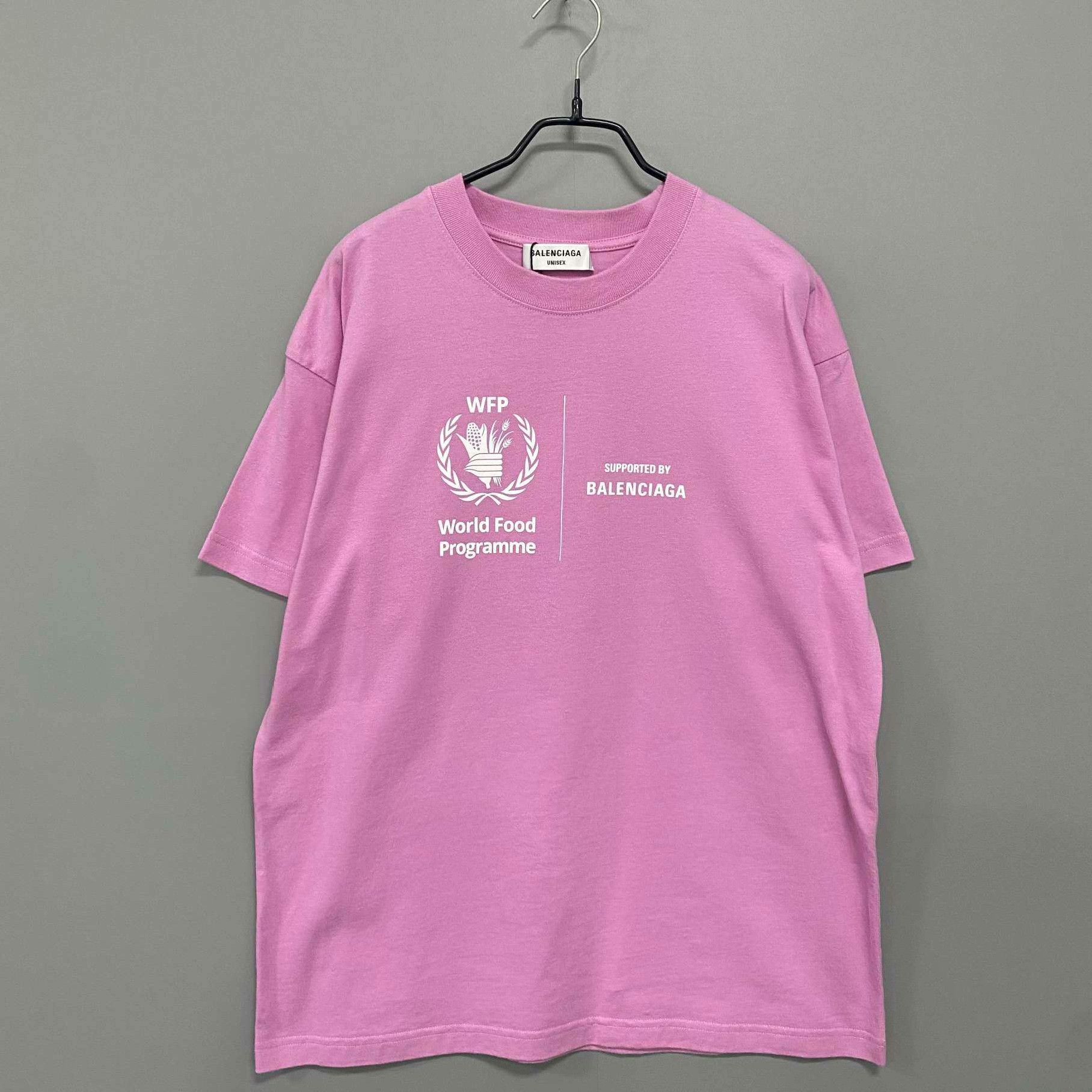Balenciaga Balenciaga Pink T-Shirt L Women Size L / US 10 / IT 46 - 1 Thumbnail