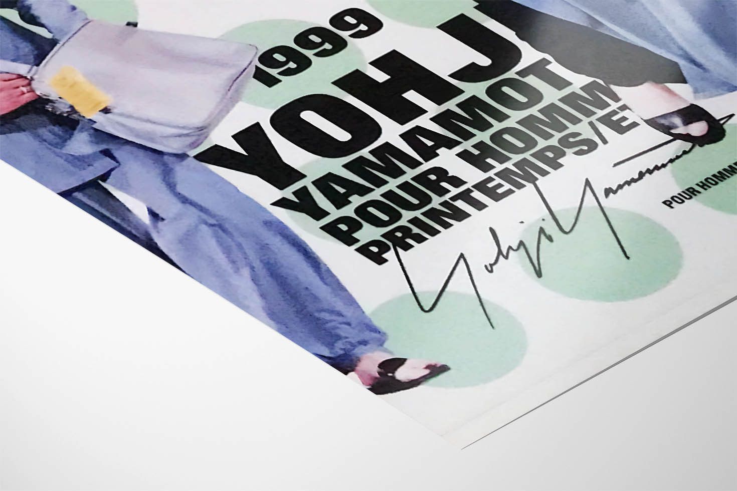 Yohji Yamamoto Yohji Yamamoto Art Poster Gift Vintage Archive Lookbook Logo Size ONE SIZE - 3 Thumbnail