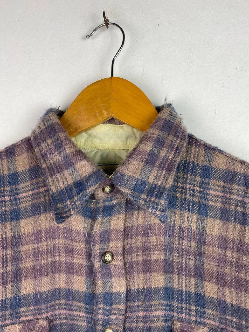 Flannel vintage virgin voyage wool flannel shirt nice design Size US M / EU 48-50 / 2 - 2 Thumbnail
