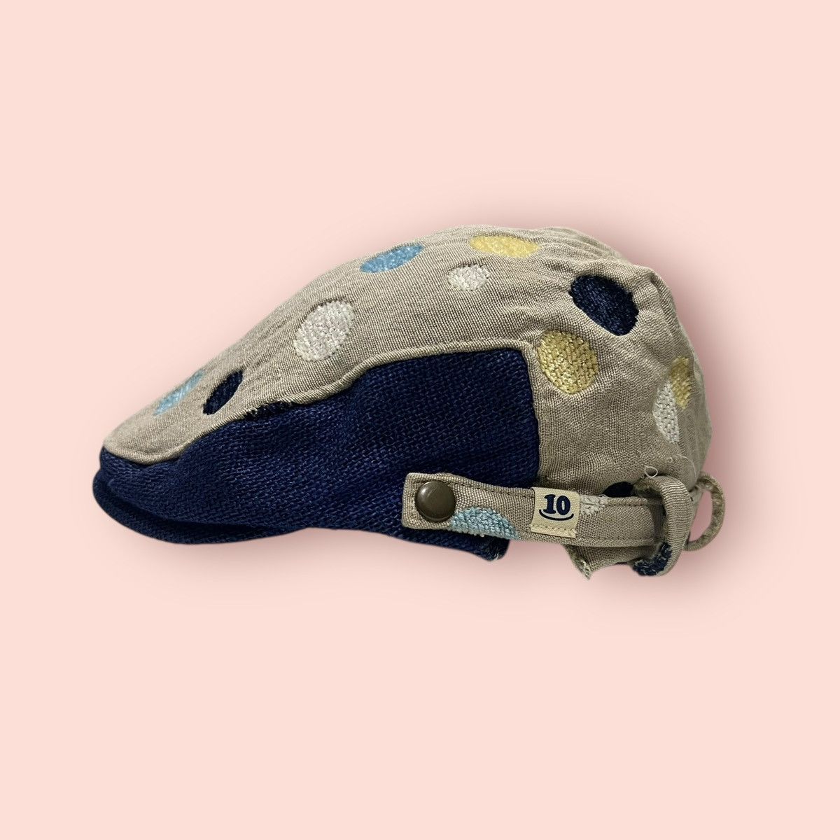 Japanese Brand × The Decades Hat Co. RARE DESIGN DECADE STANDARD COTTON/HEMP BARETTA /FLAT HAT Size ONE SIZE - 2 Thumbnail