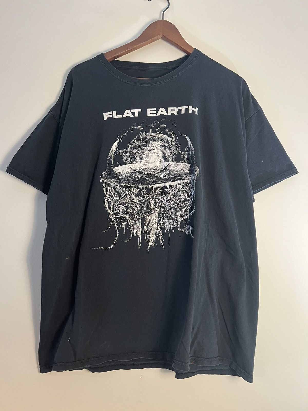 Alien Workshop × Band Tees × Vintage Vintage Flat Earth band tee Size US XL / EU 56 / 4 - 2 Thumbnail