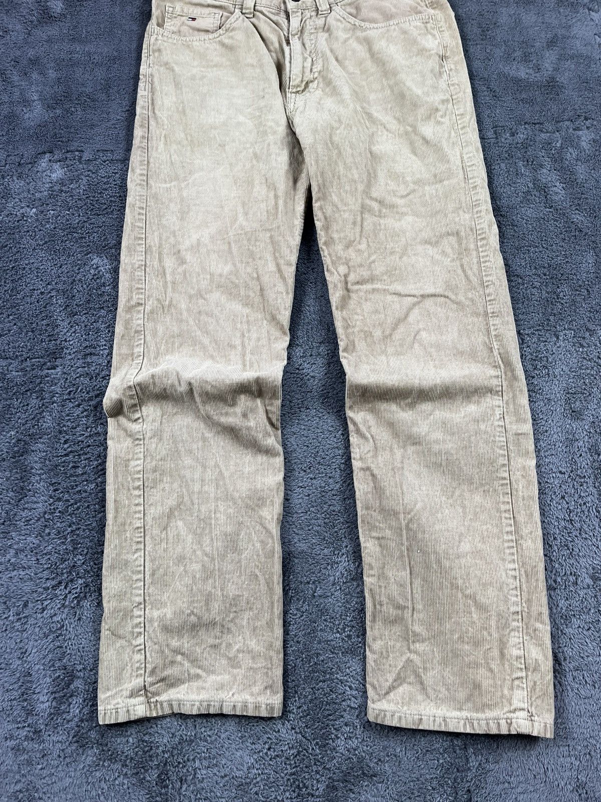 Tommy Hilfiger Vintage Y2K Tommy Hilfiger Corduroy Sand Pants Casual Size US 32 / EU 48 - 3 Thumbnail