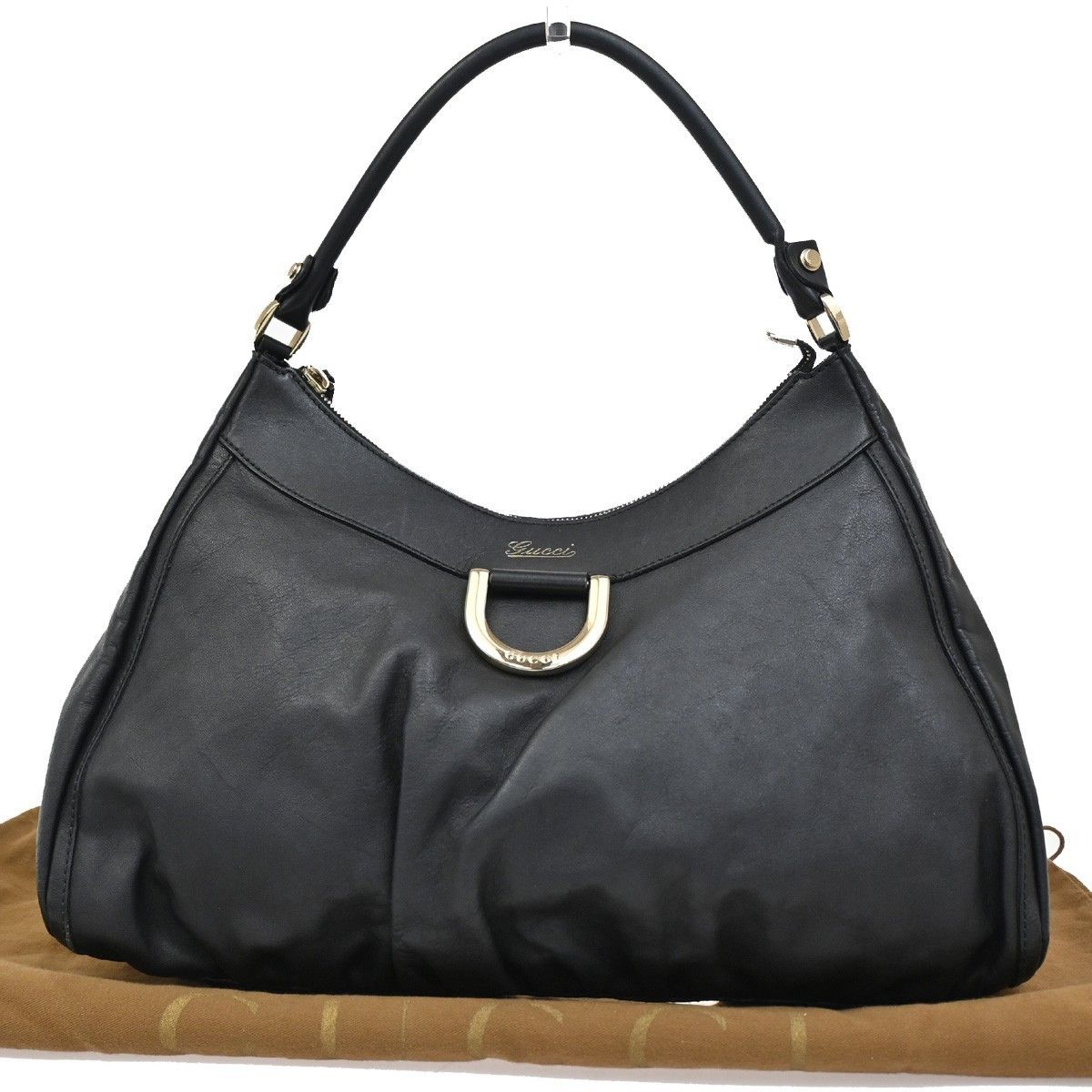 Gucci Gucci D Ring Hobo Leather Size ONE SIZE - 1 Thumbnail