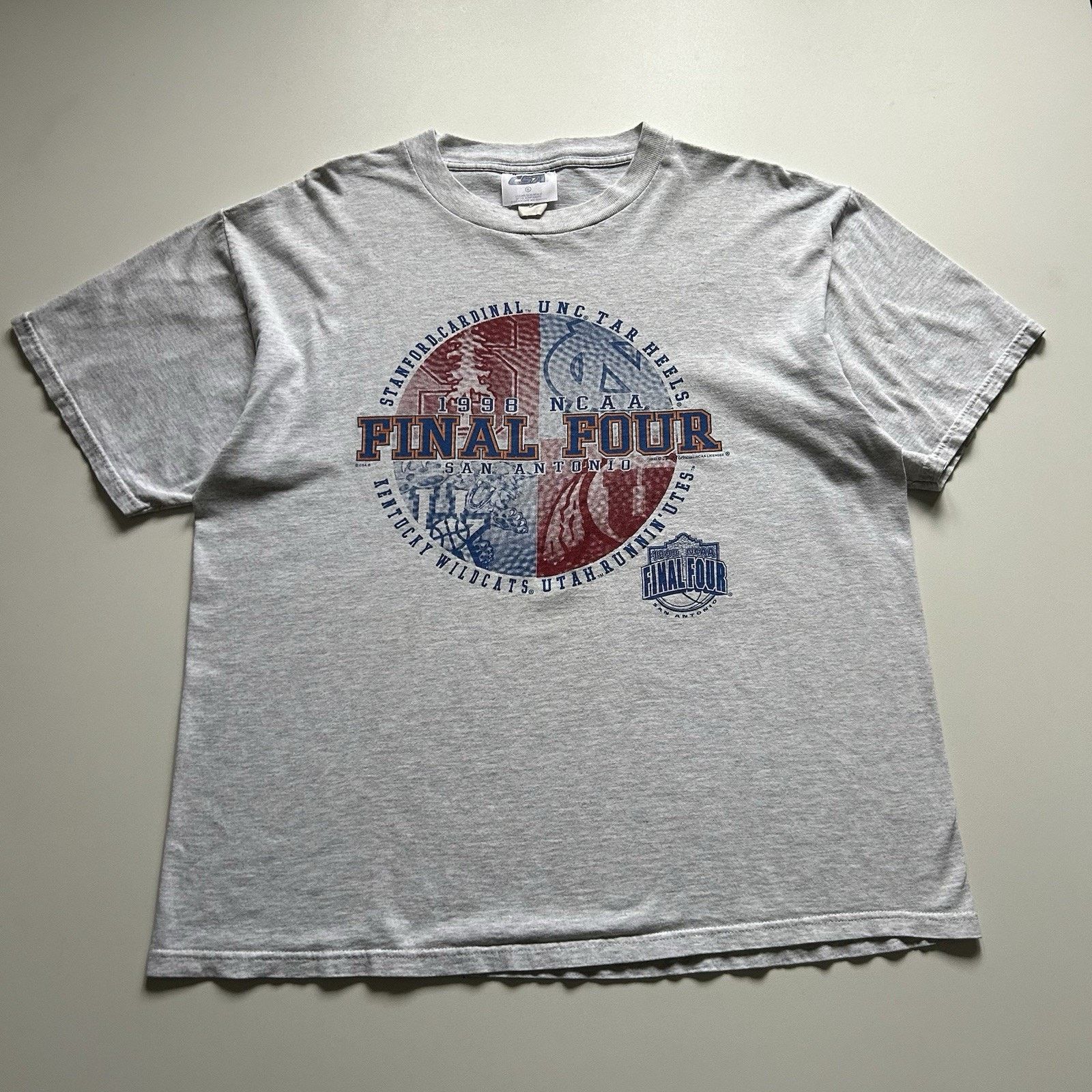 NCAA Vintage 1998 Final Four T-Shirt 90s NCAA San Antonio XL Rare Size US XL / EU 56 / 4 - 1 Thumbnail