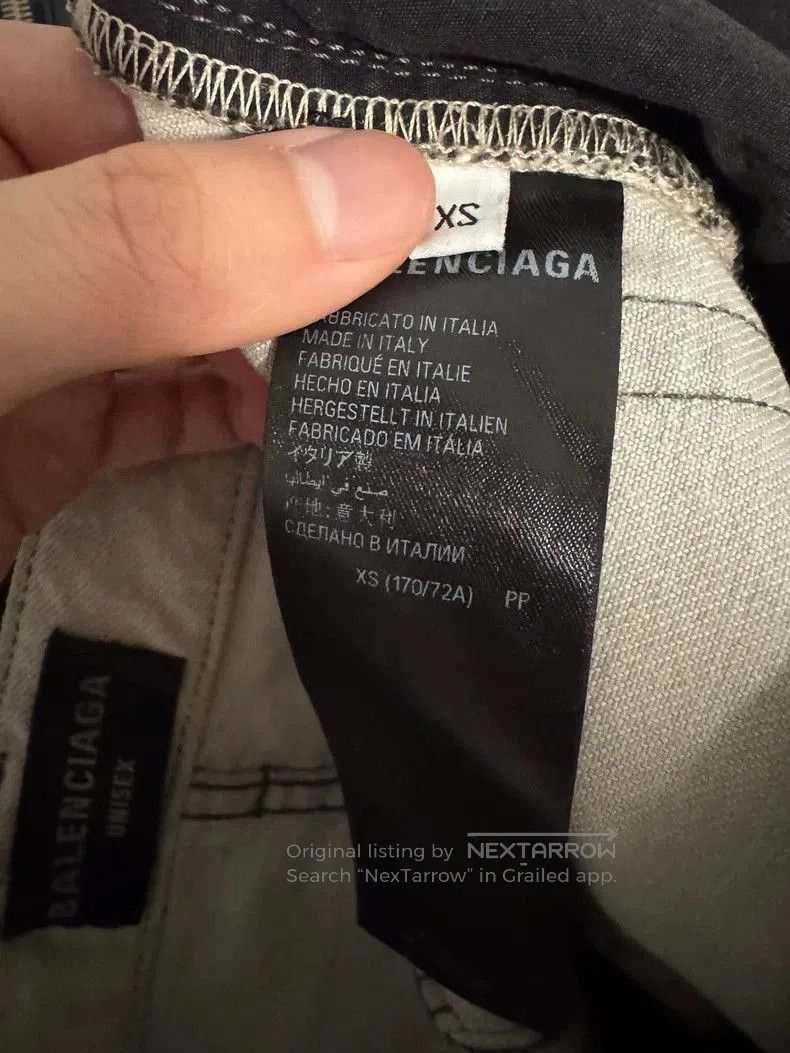 Balenciaga Balenciaga Graffiti Distressed Loose Denim Pants. Size US 34 / EU 50 - 5 Thumbnail